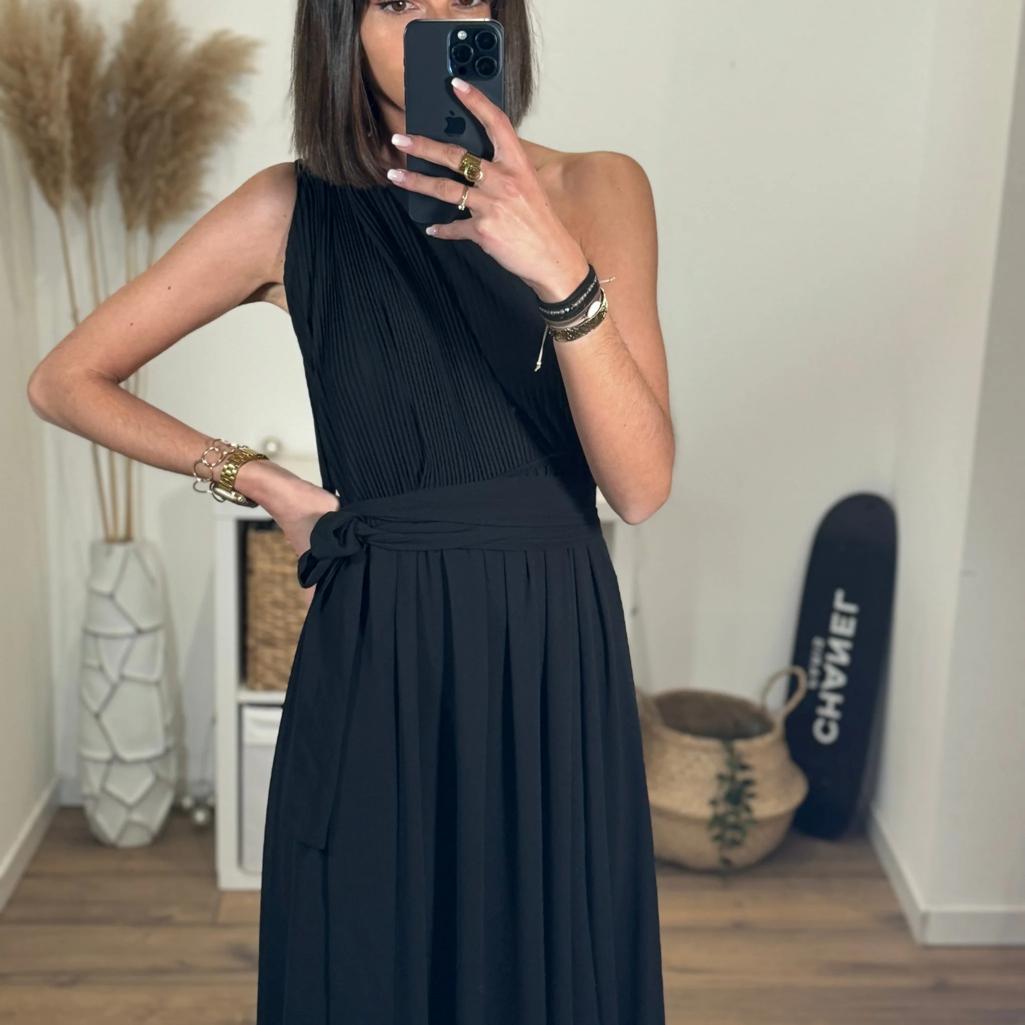 ROBE MULTIPOSITION NOIRE OLYMPE - Image 8