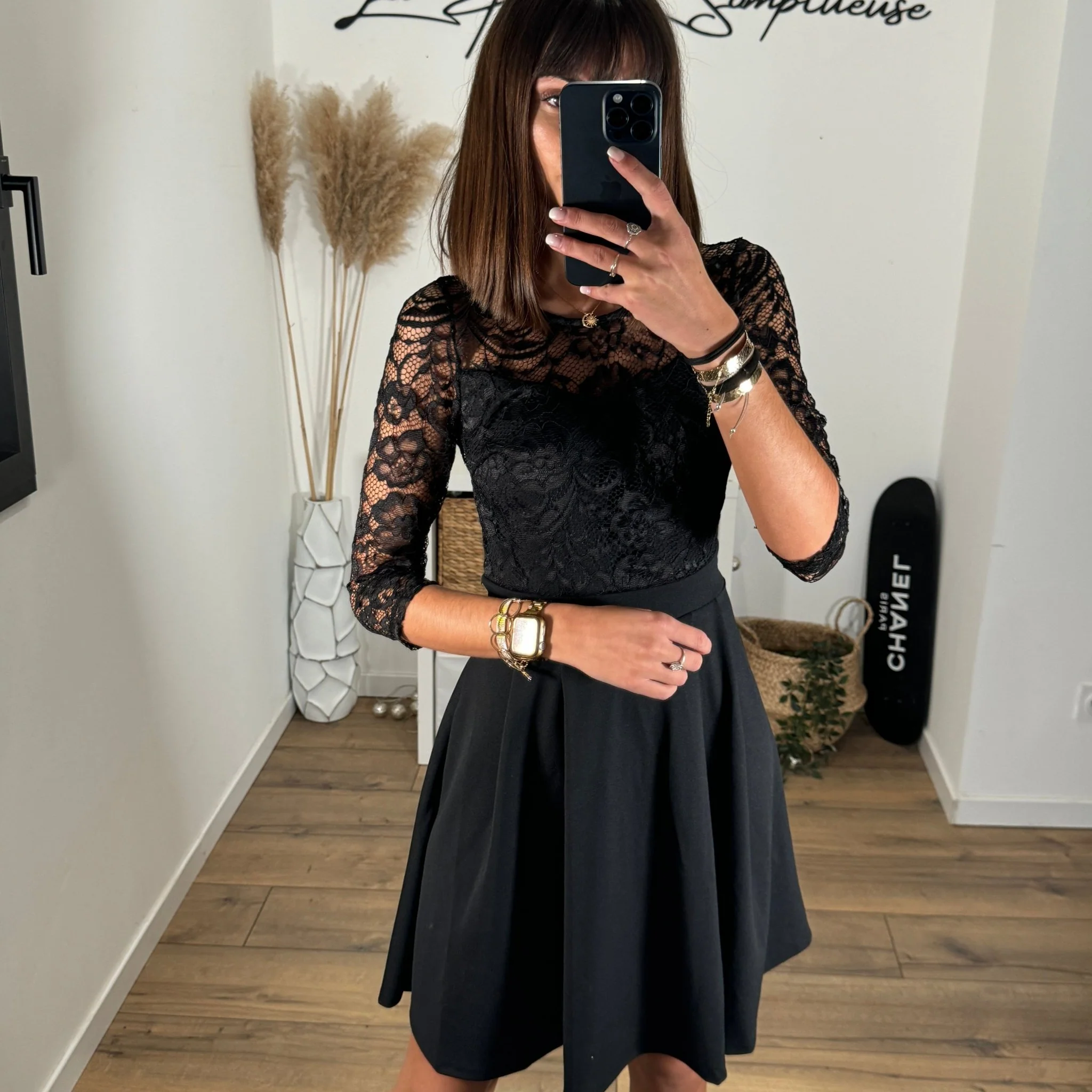 ROBE NOIRE ANGELA