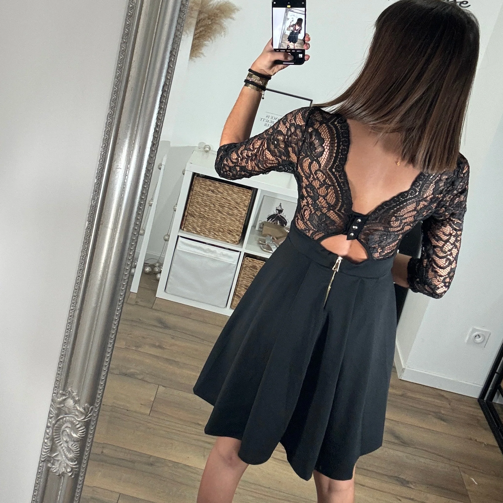 ROBE NOIRE ANGELA - Image 4