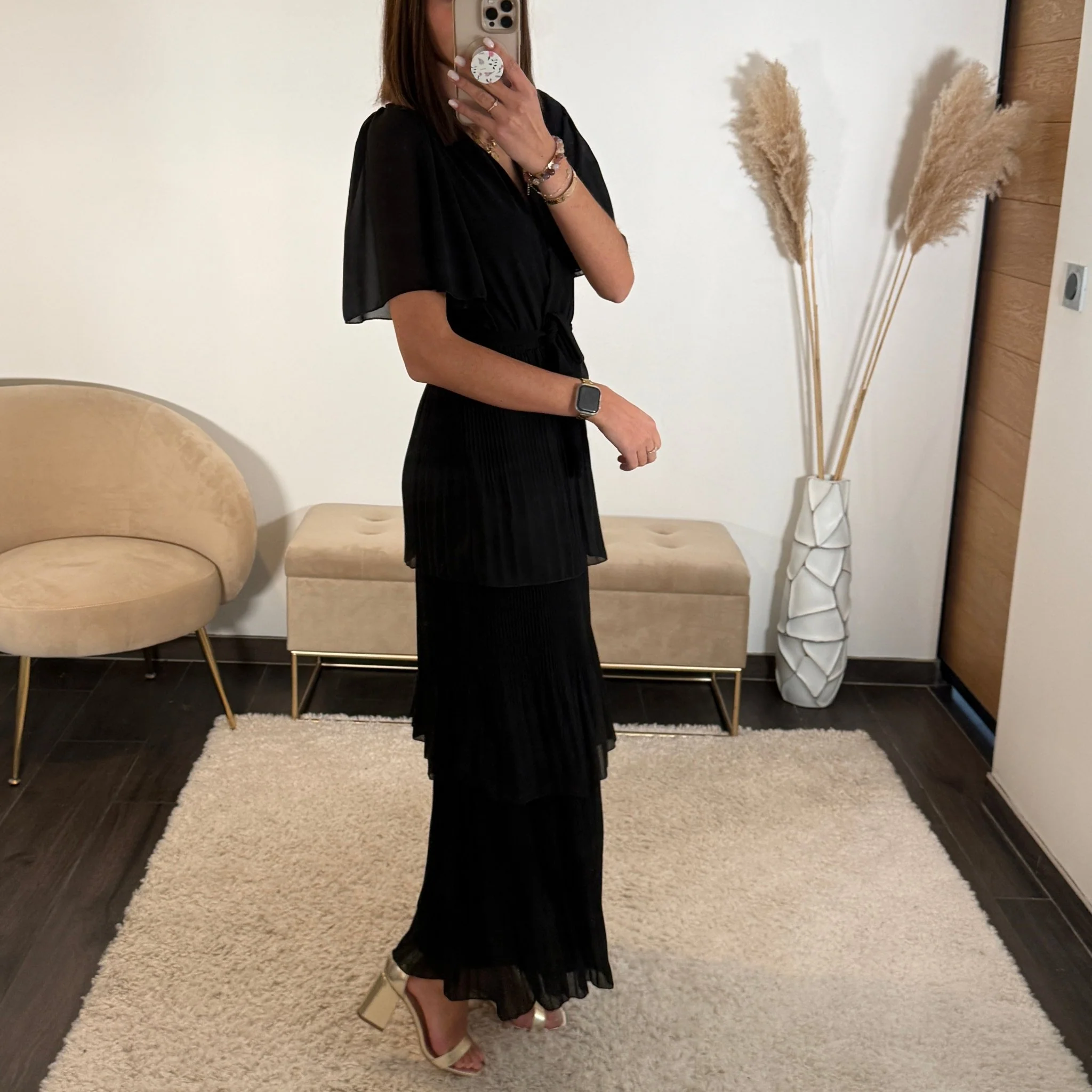 ROBE NOIRE APPOLINE - Image 2