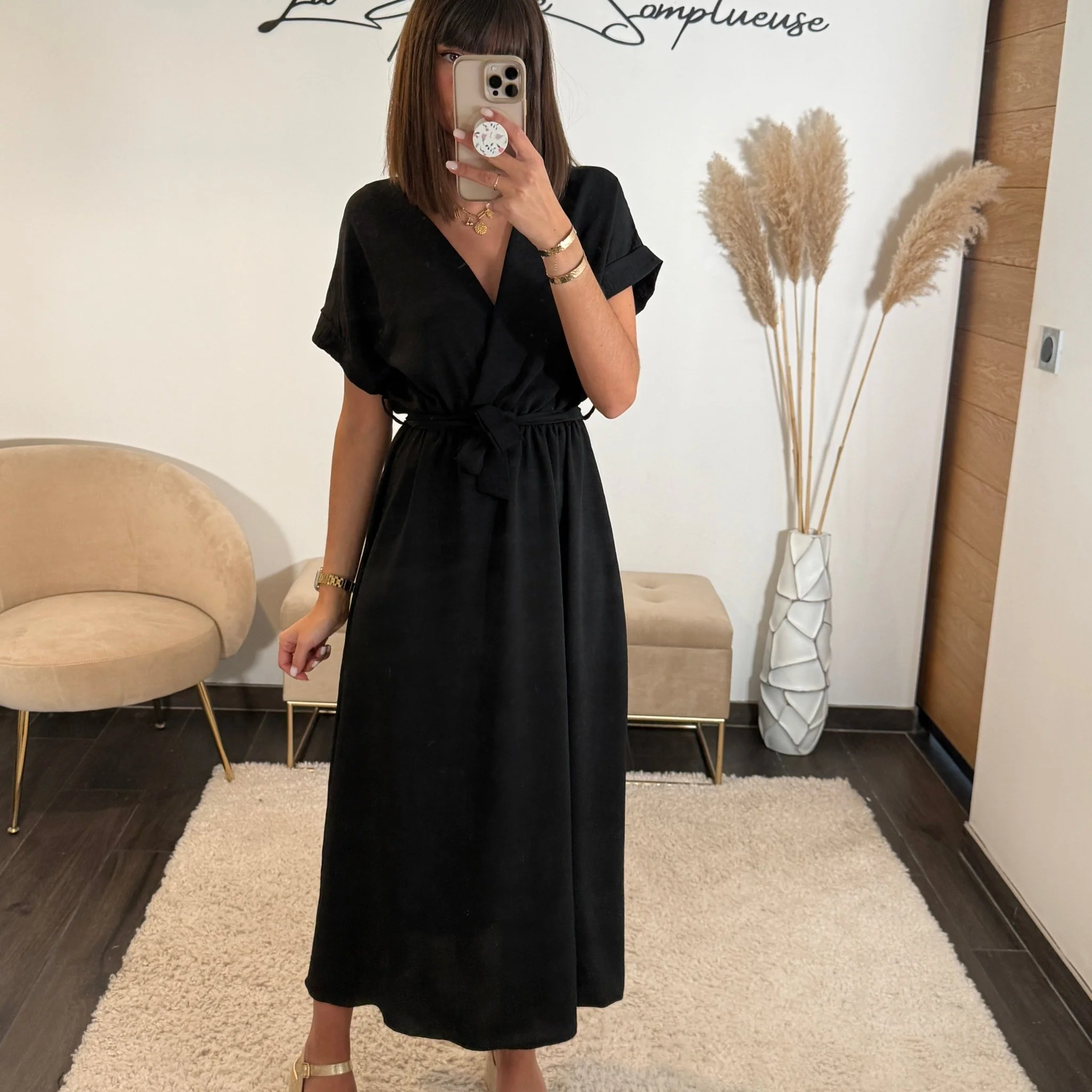ROBE NOIRE CHLOE - Image 2