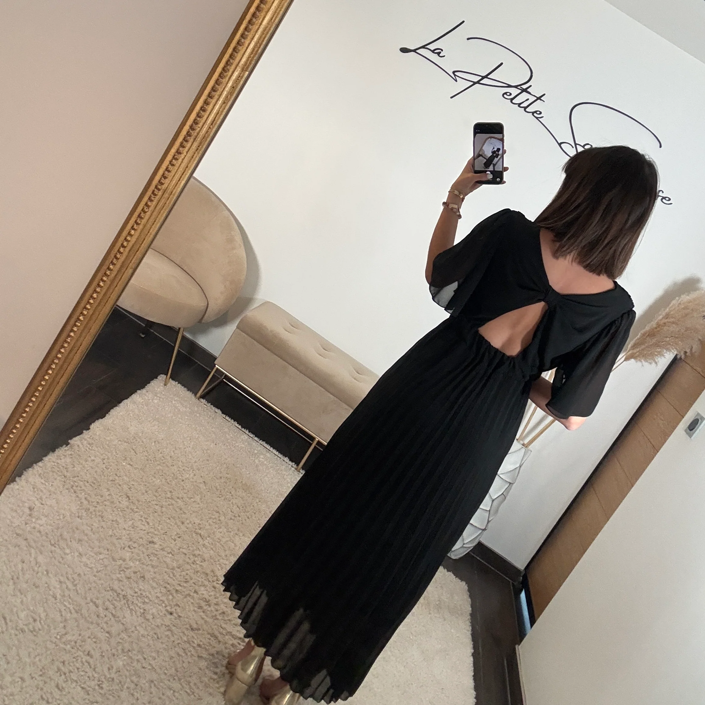 ROBE NOIRE FLORIA