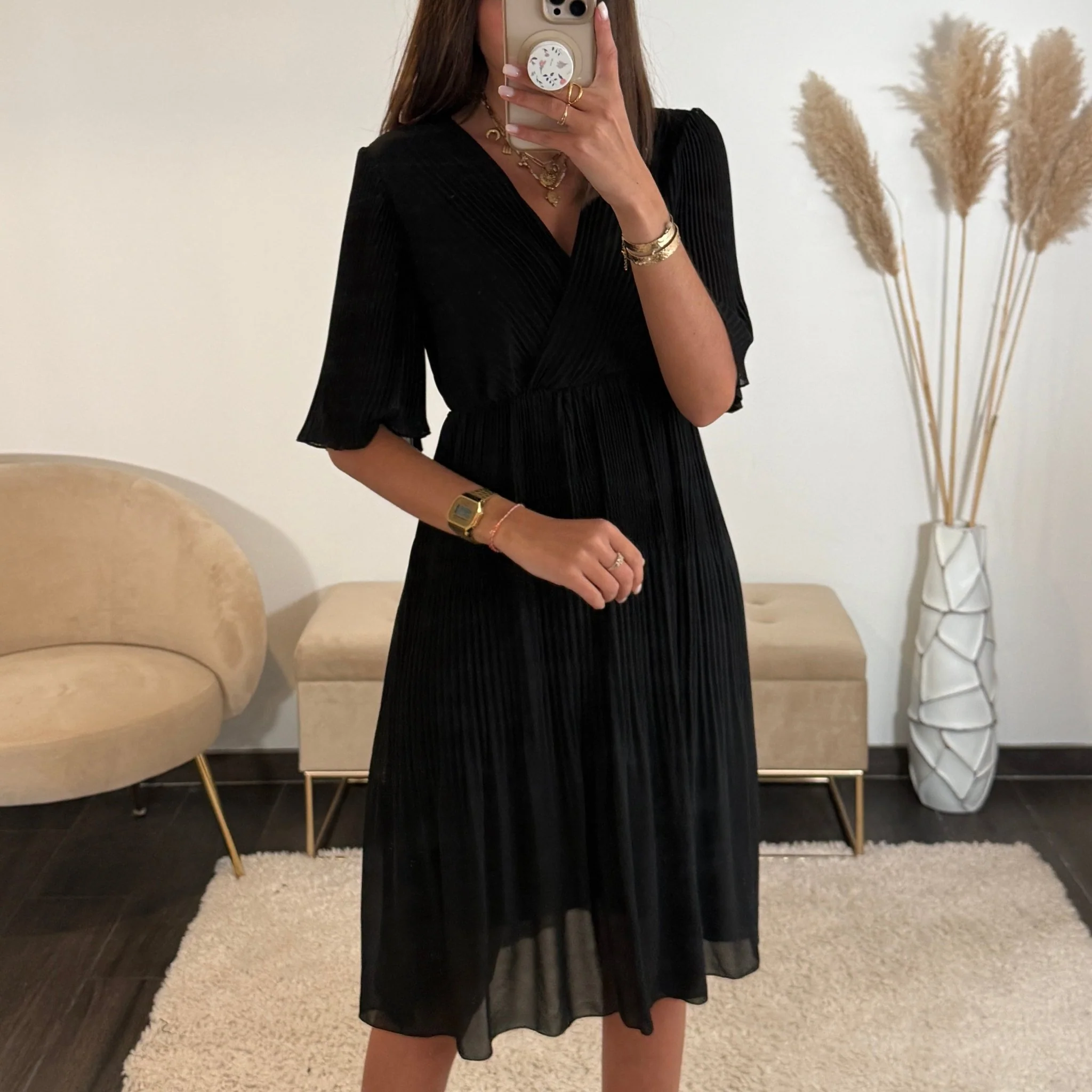 ROBE NOIRE HILONA