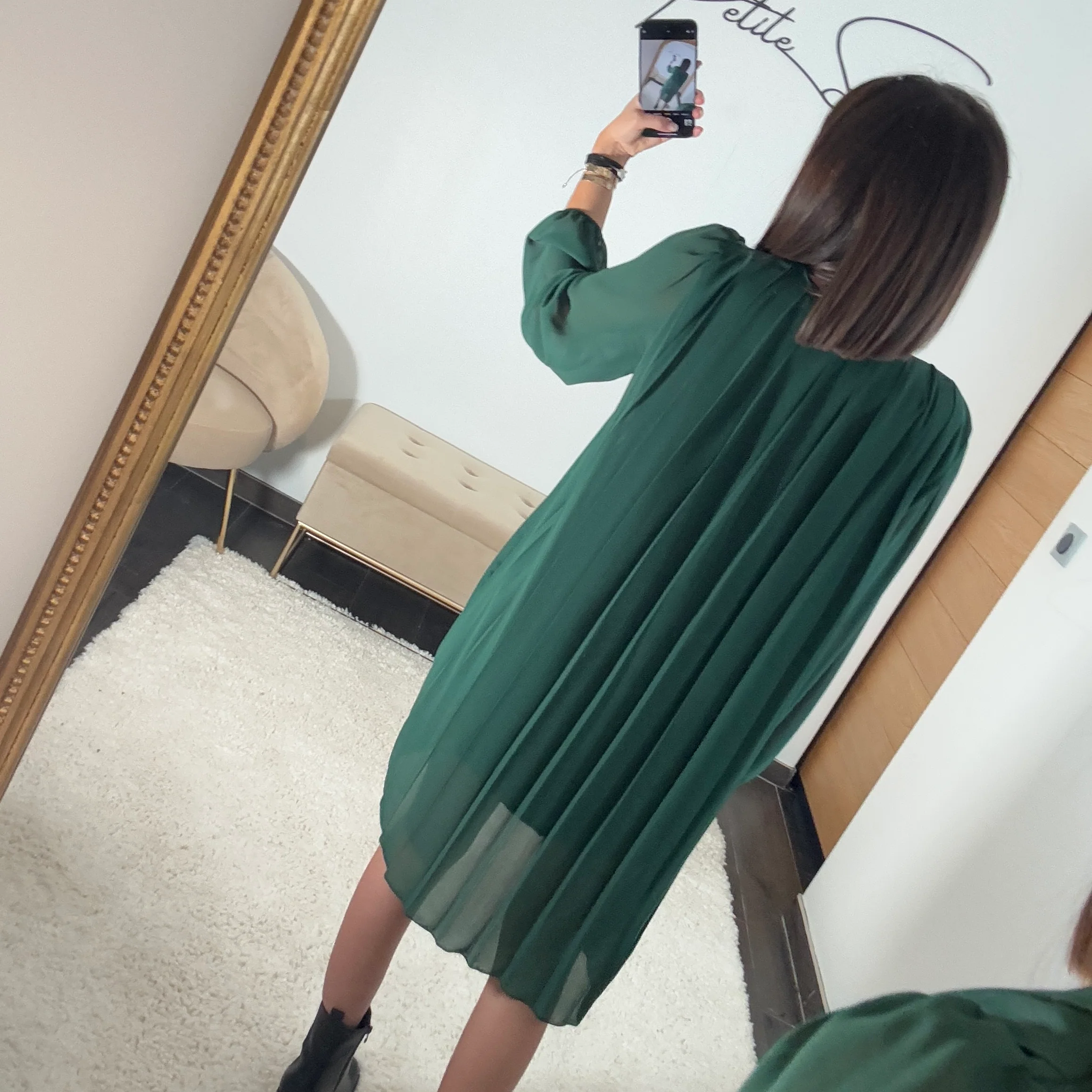 ROBE PLISSEE SAPIN AMANDA - Image 3