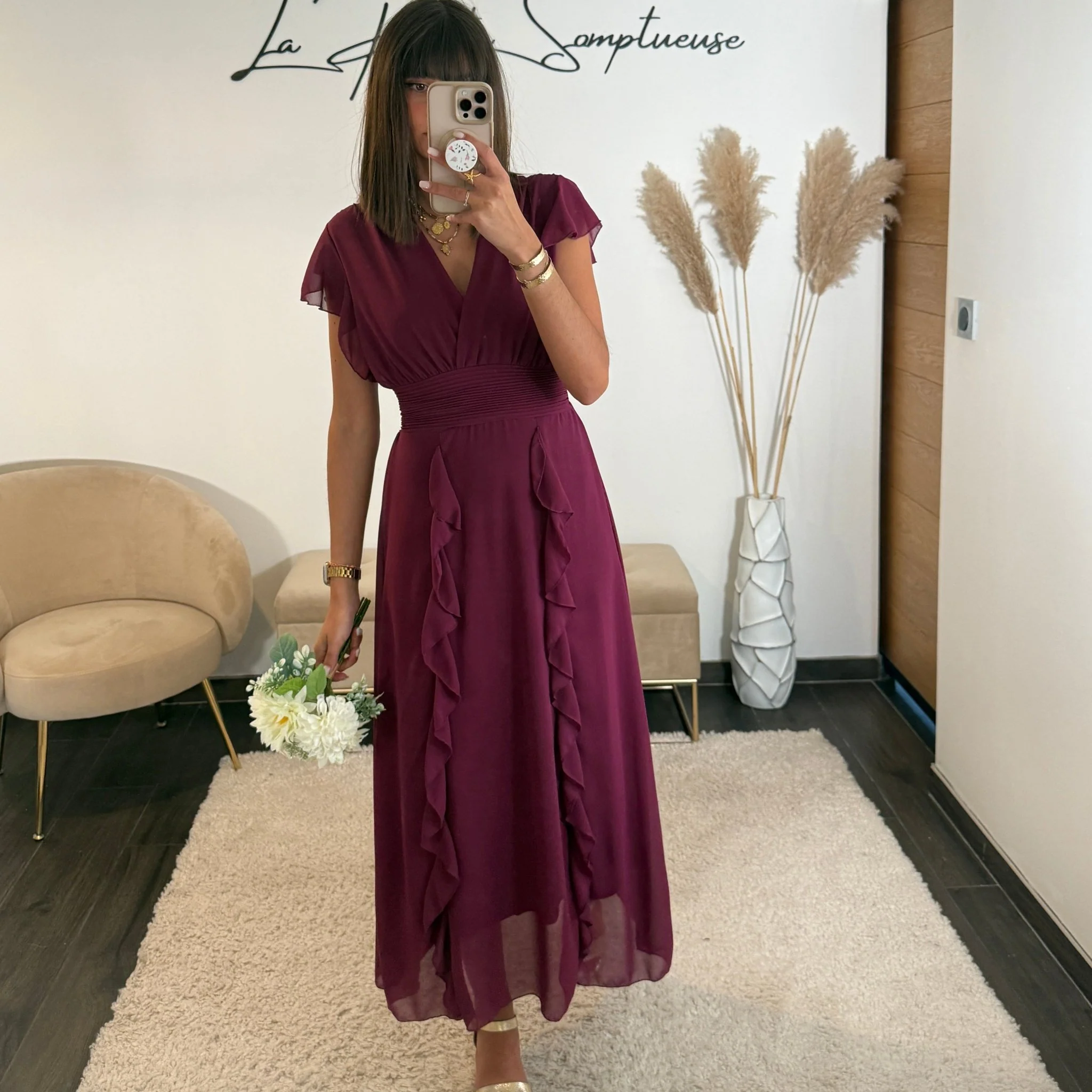 ROBE PRUNE ALICIA