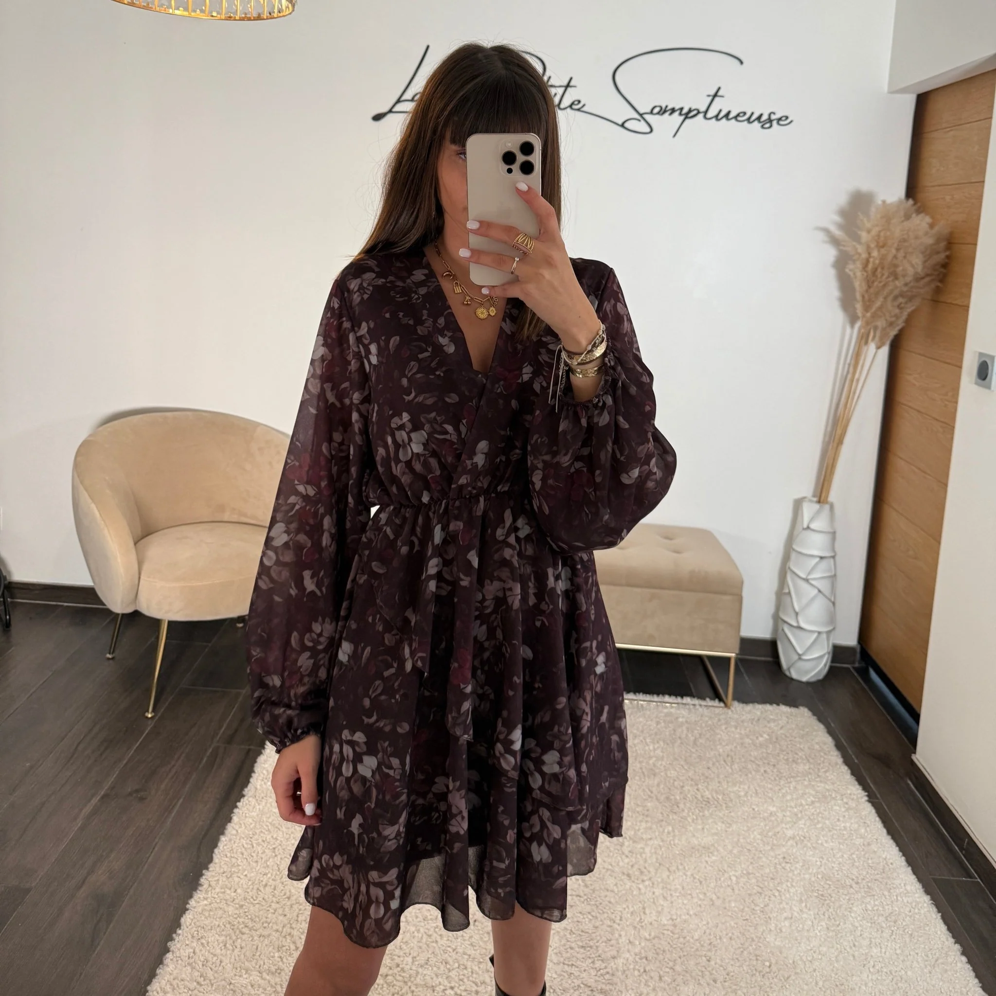 ROBE PRUNE ALINA