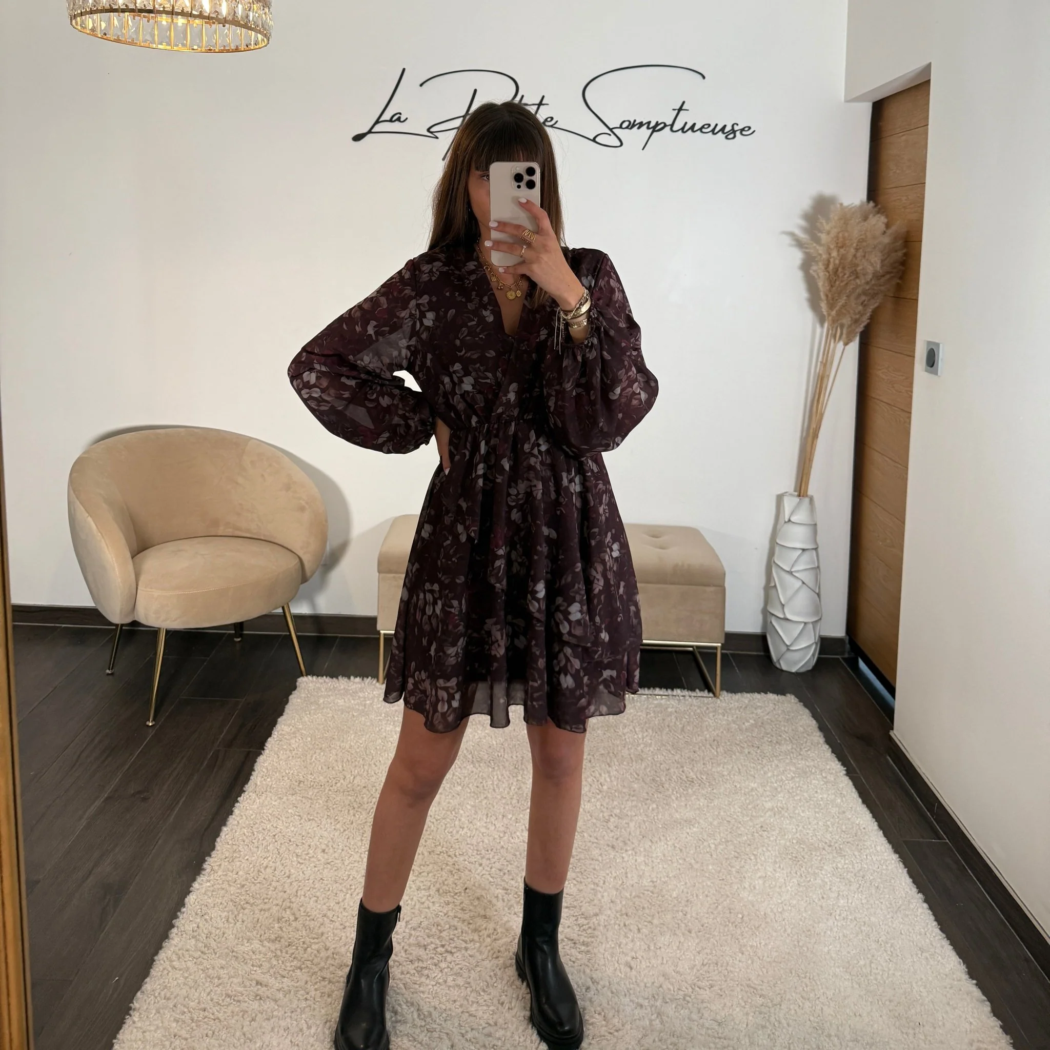 ROBE PRUNE ALINA - Image 2