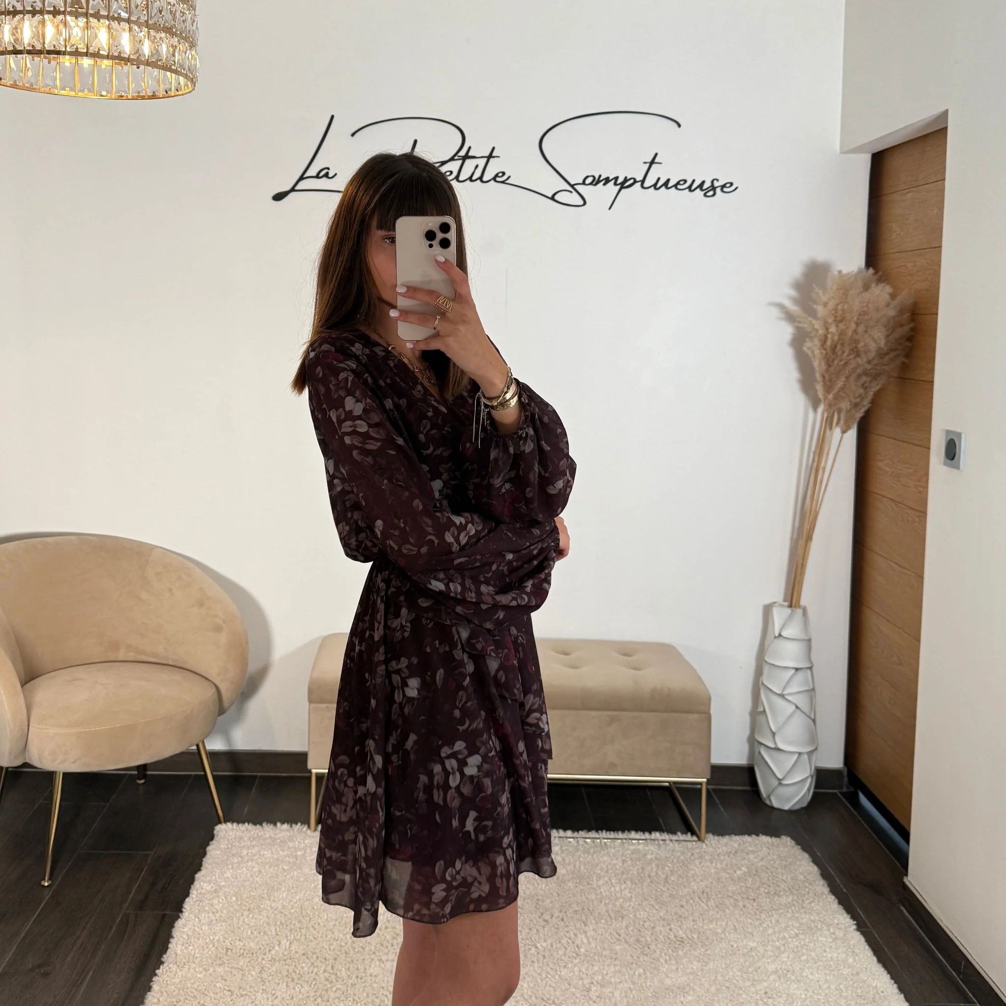 ROBE PRUNE ALINA - Image 3