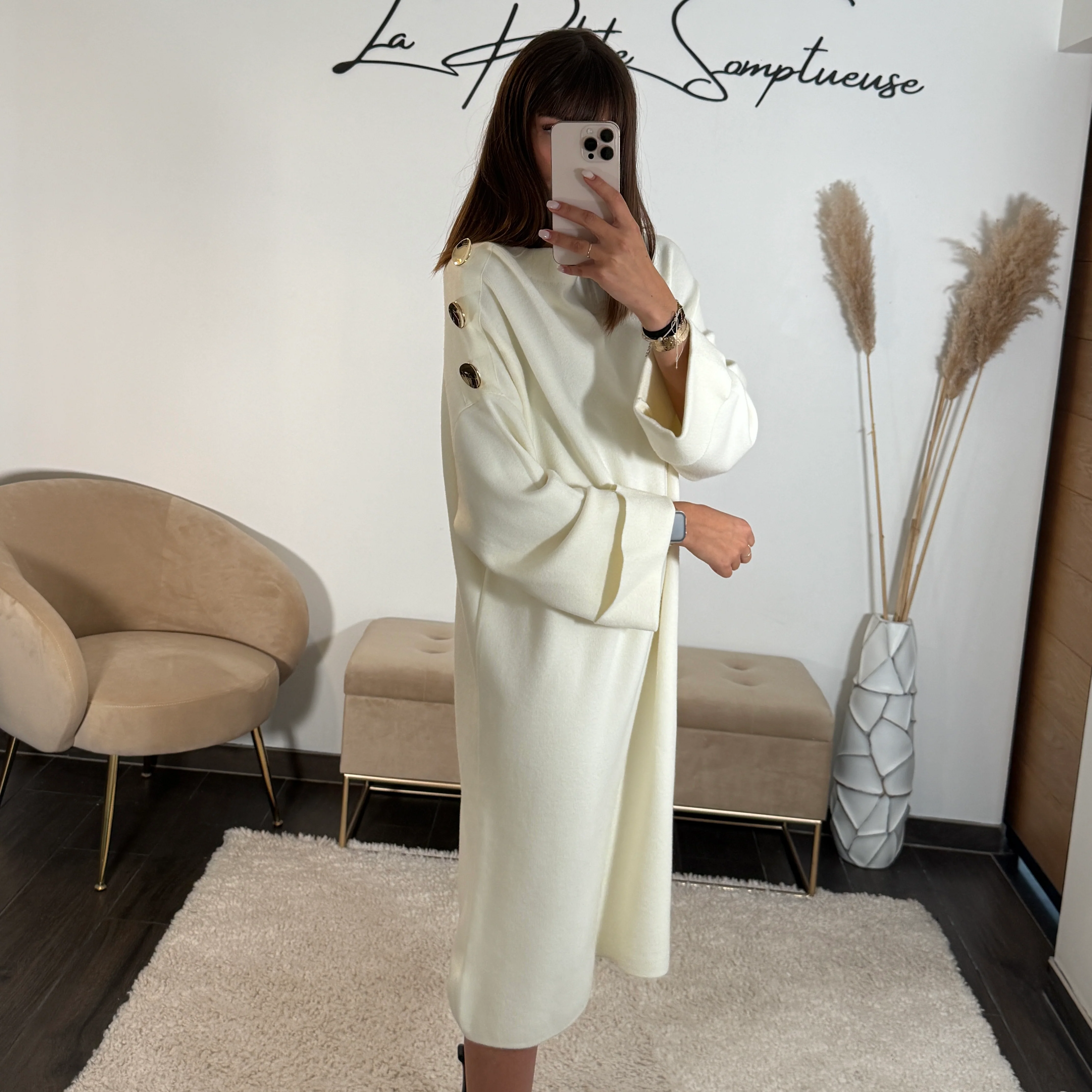 ROBE PULL BLANCHE FERDA - Image 2