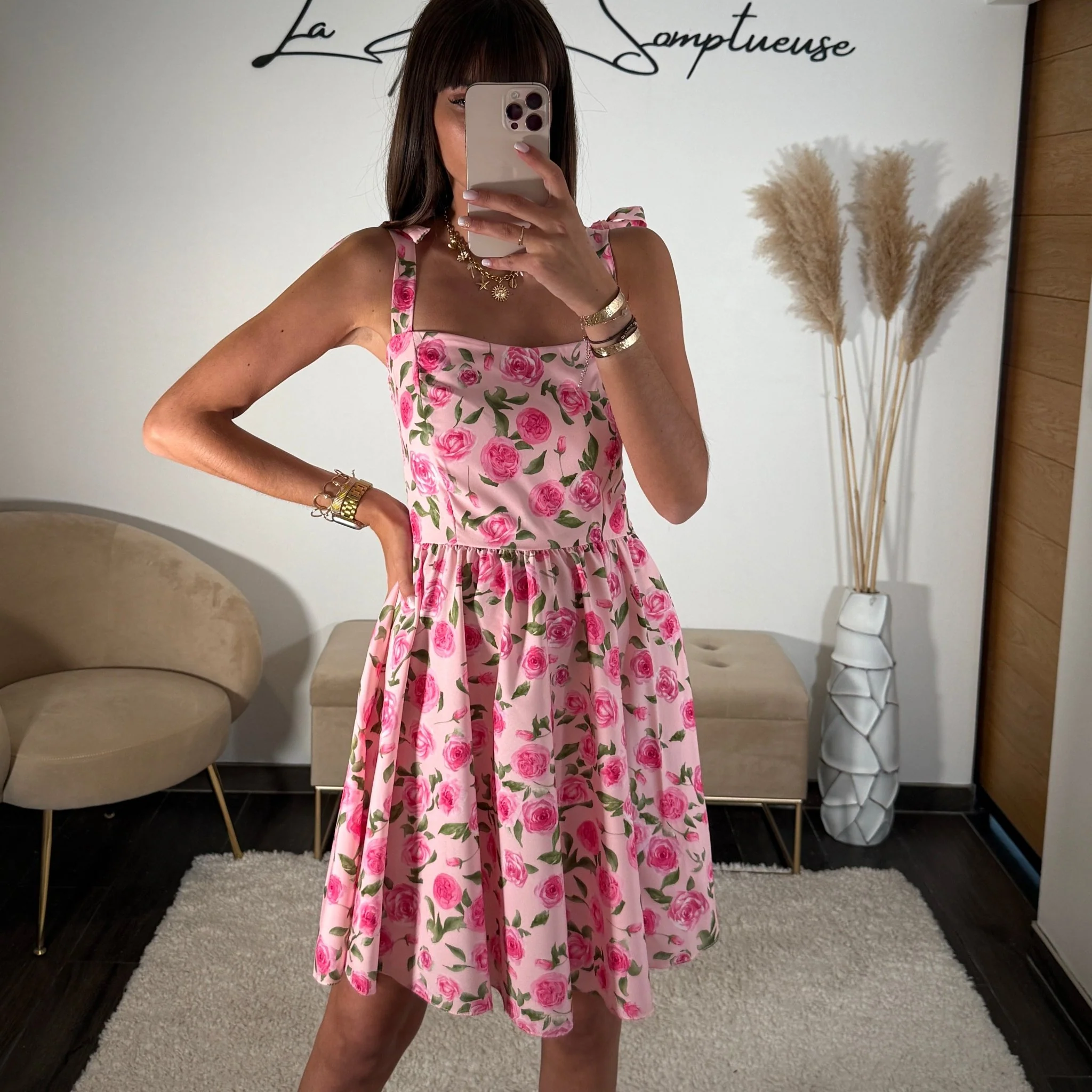 ROBE ROSE ALINA