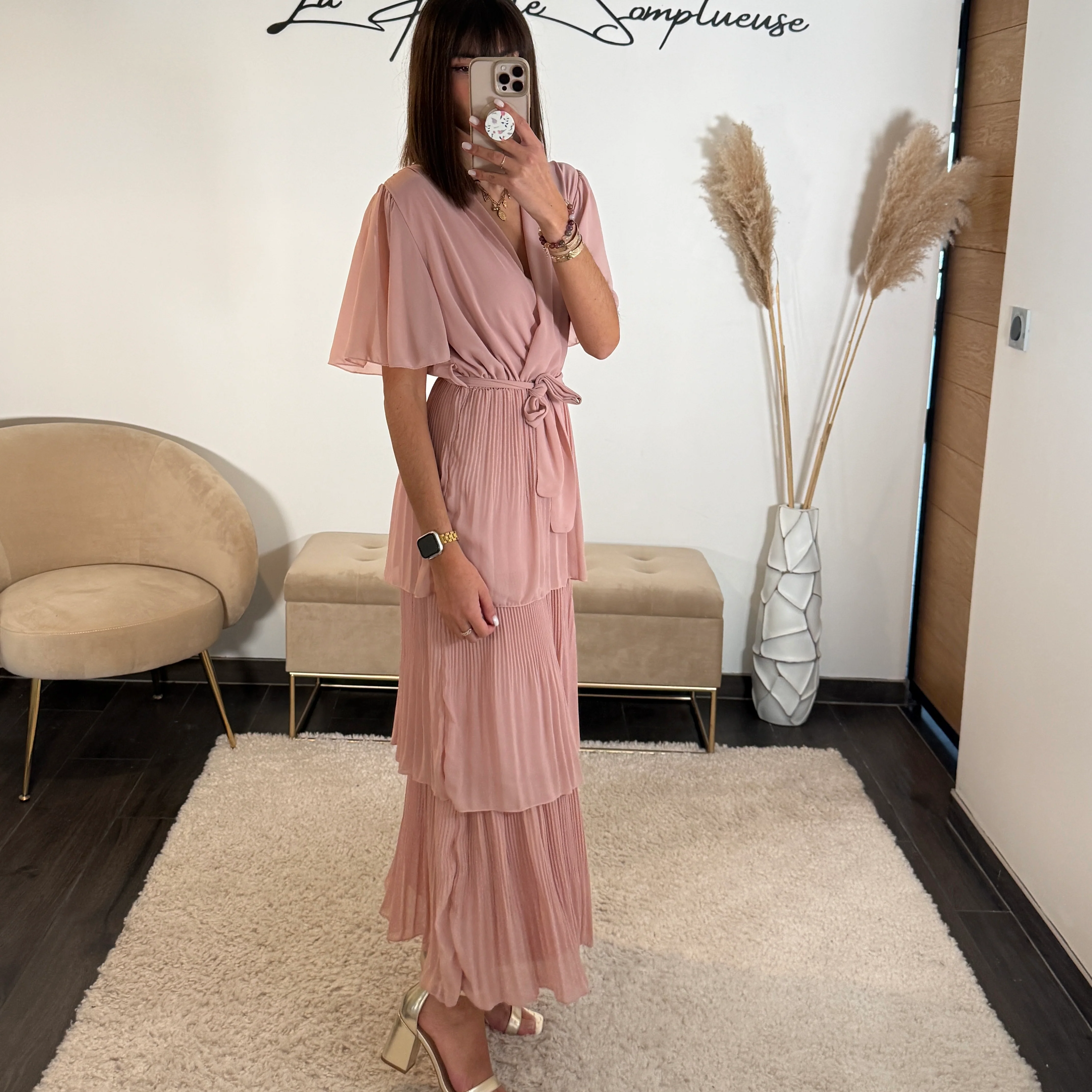 ROBE ROSE APPOLINE - Image 2