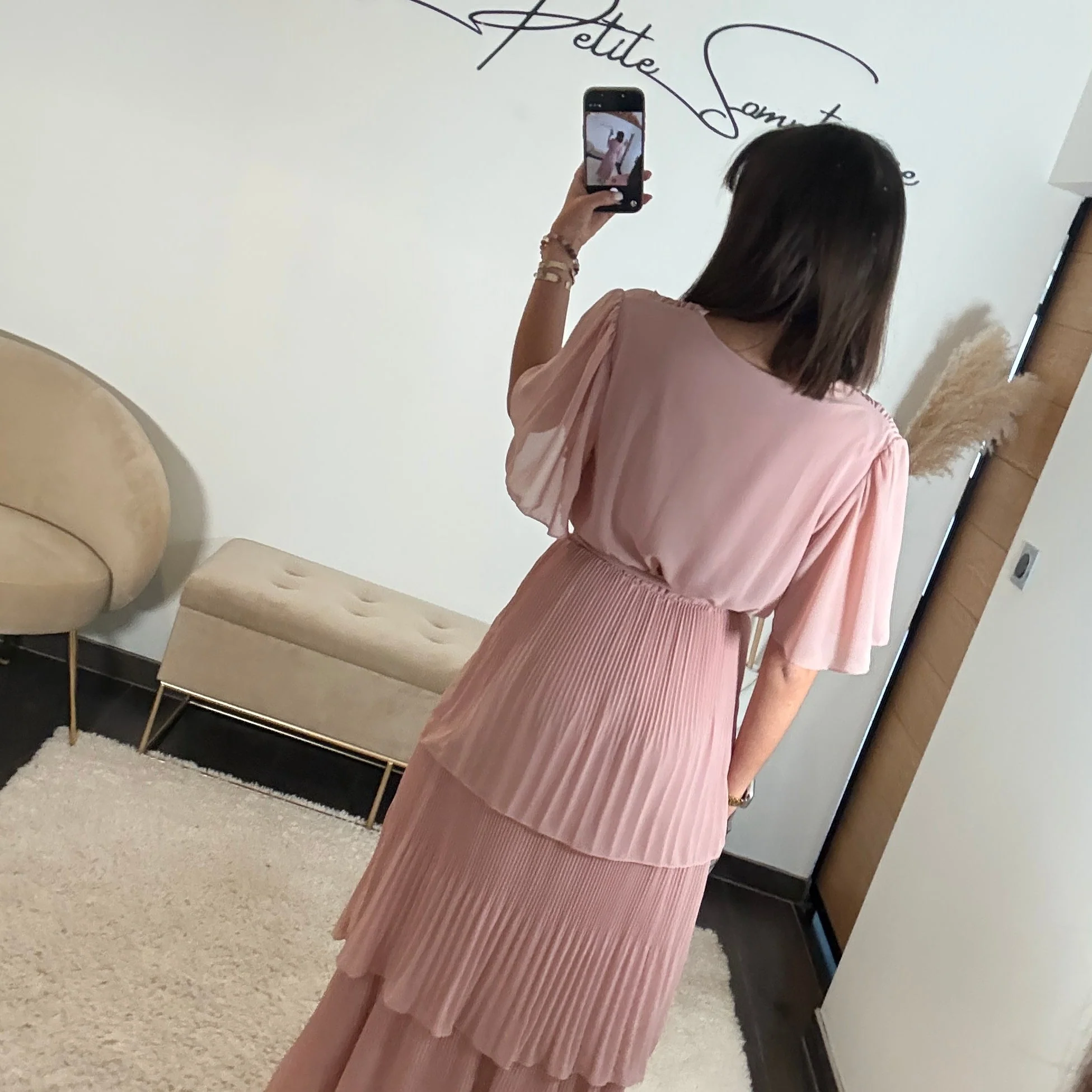 ROBE ROSE APPOLINE - Image 3