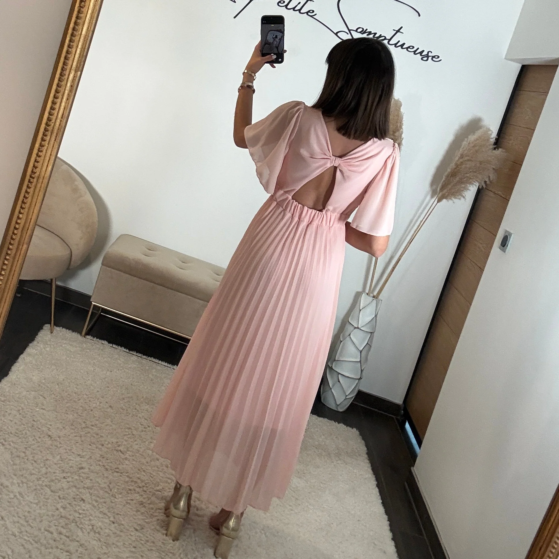 ROBE ROSE FLORIA