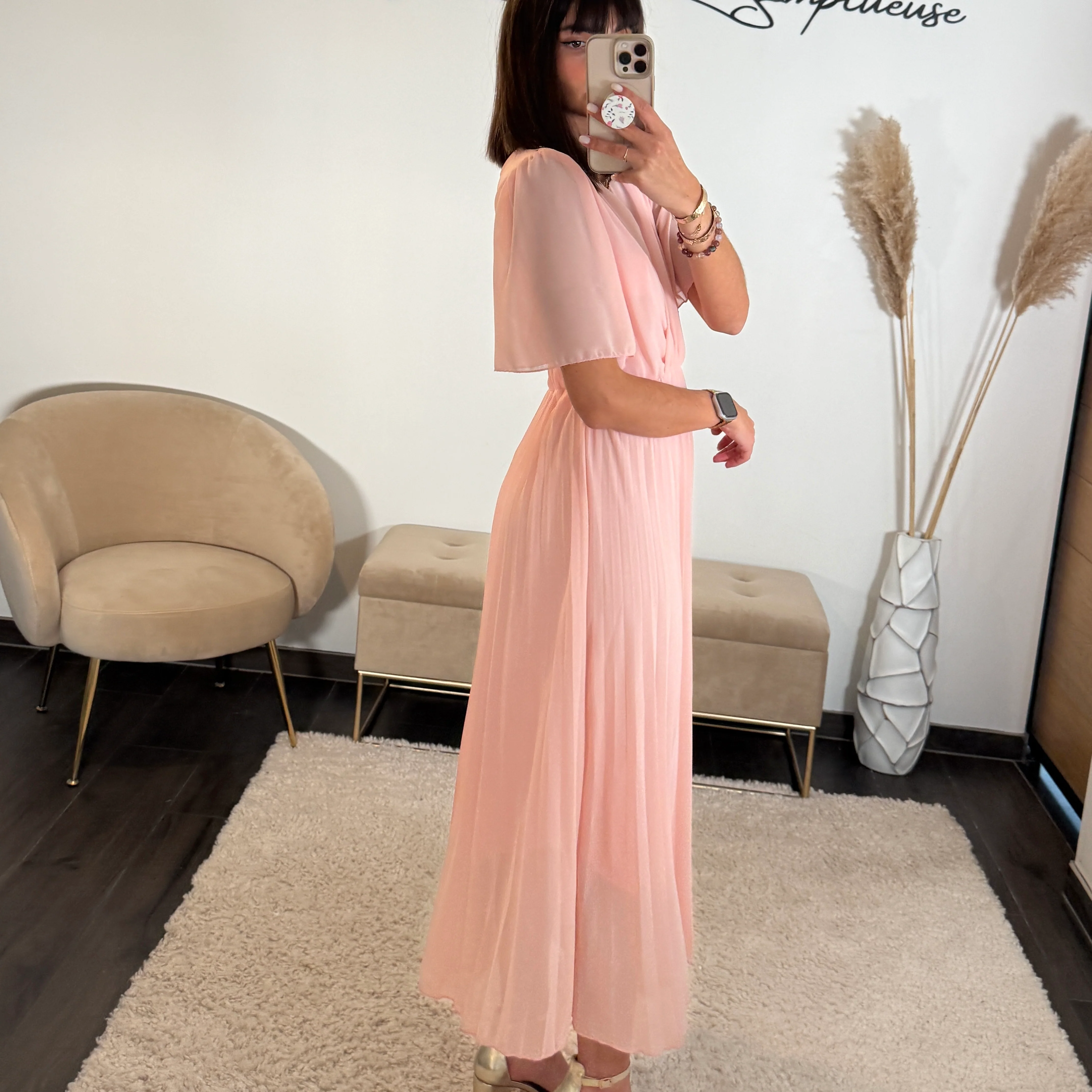 ROBE ROSE FLORIA - Image 2
