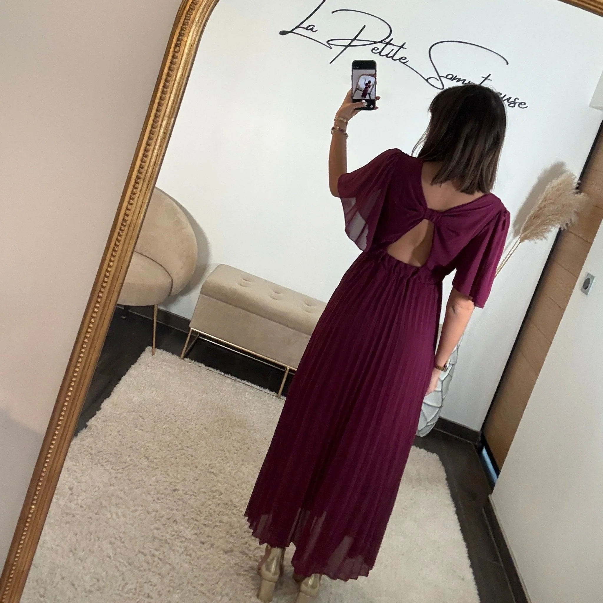 ROBE PRUNE FLORIA