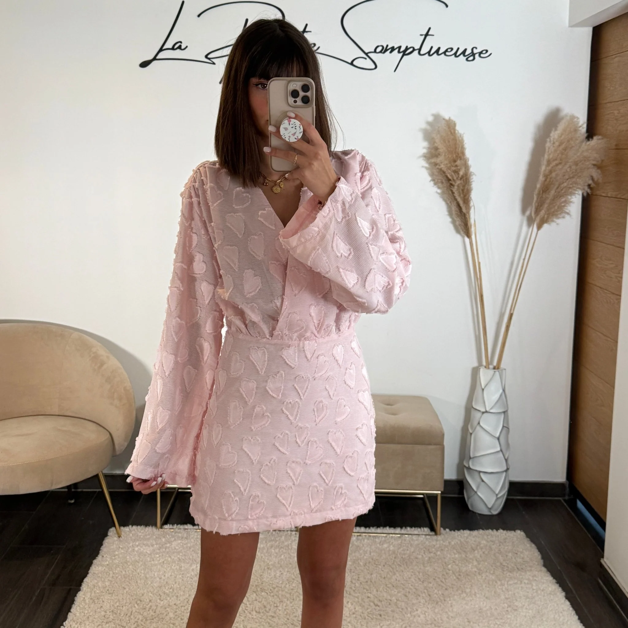 ROBE ROSE HEART