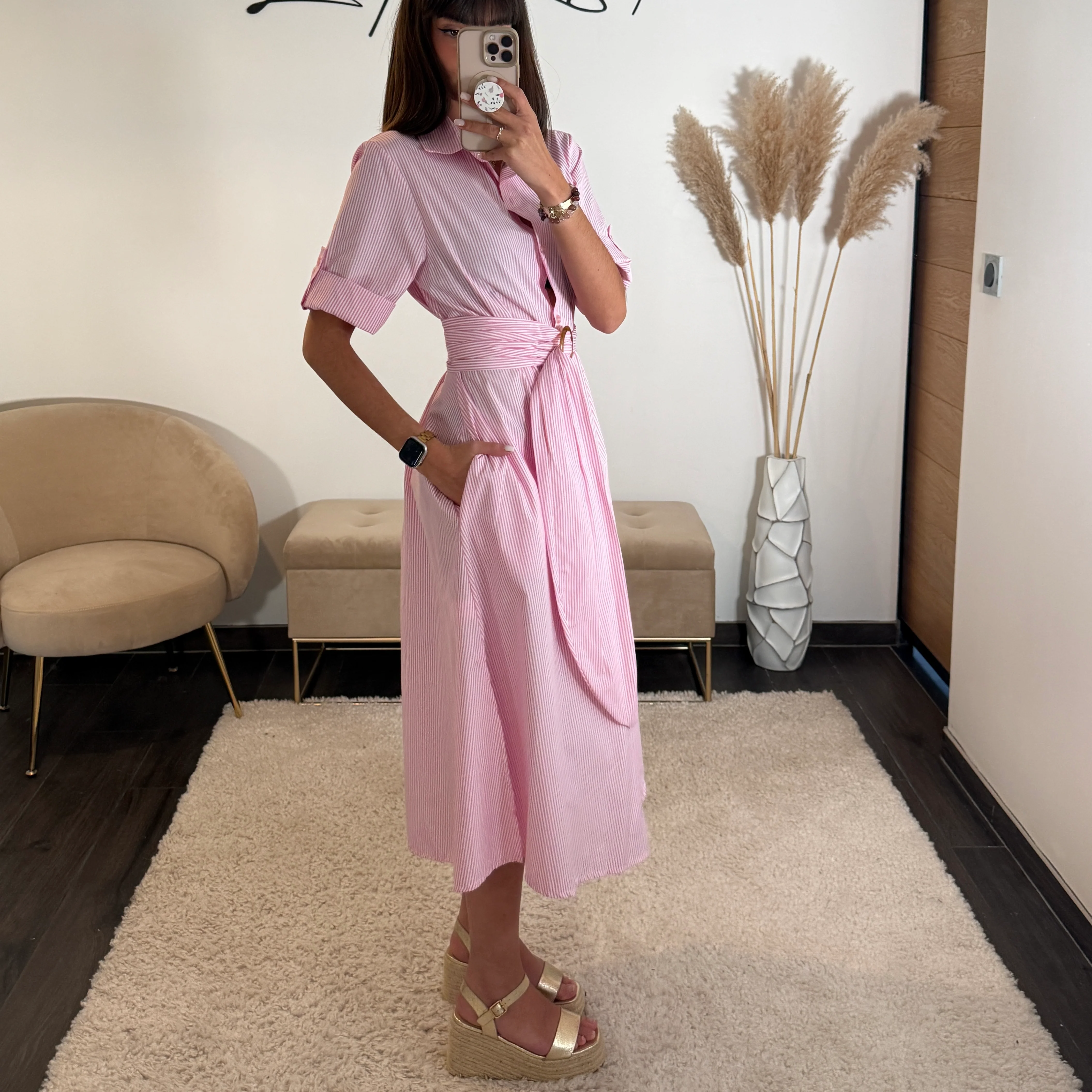 ROBE ROSE RAYE MARINE - Image 2