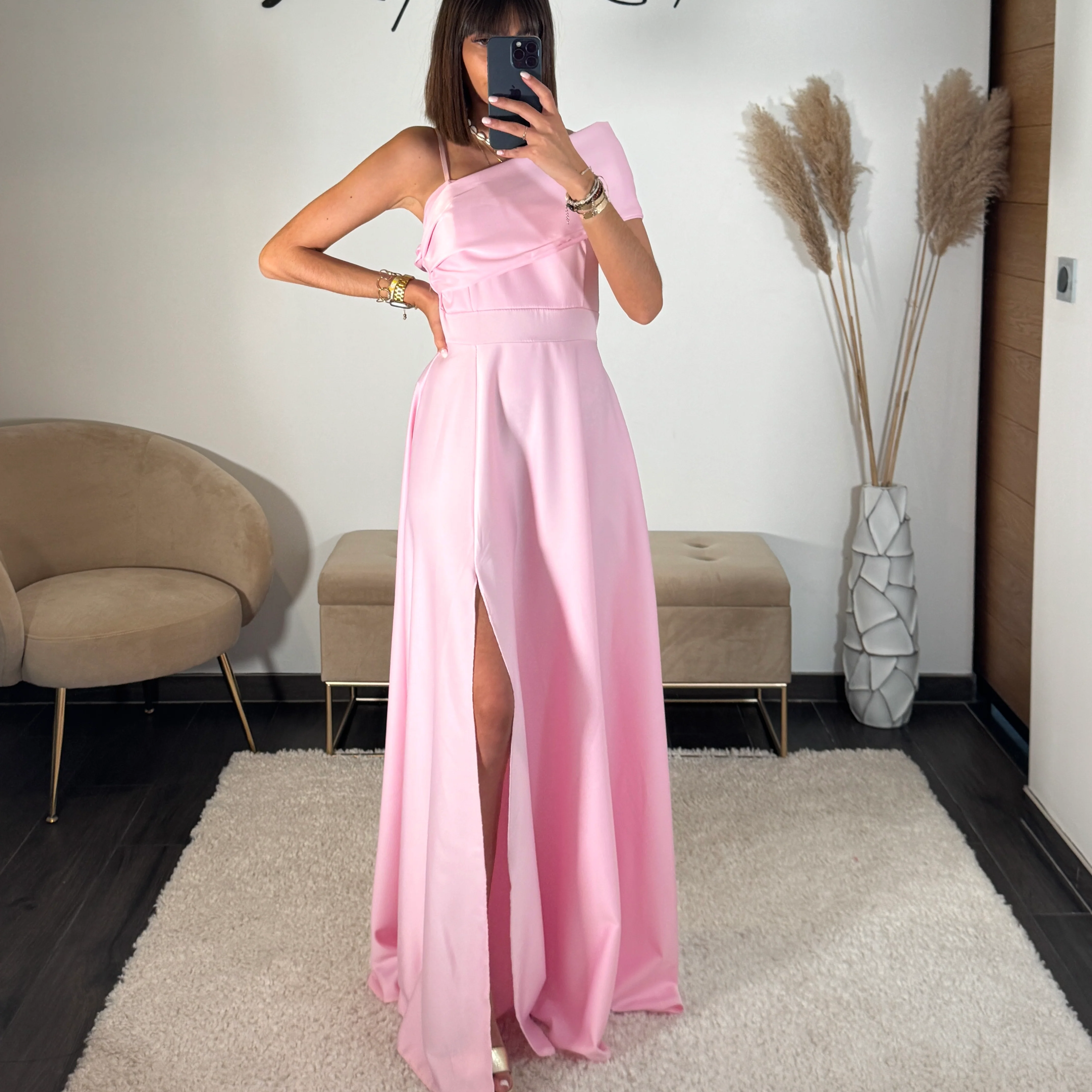 ROBE SATIN ROSE CLASSY - Image 6