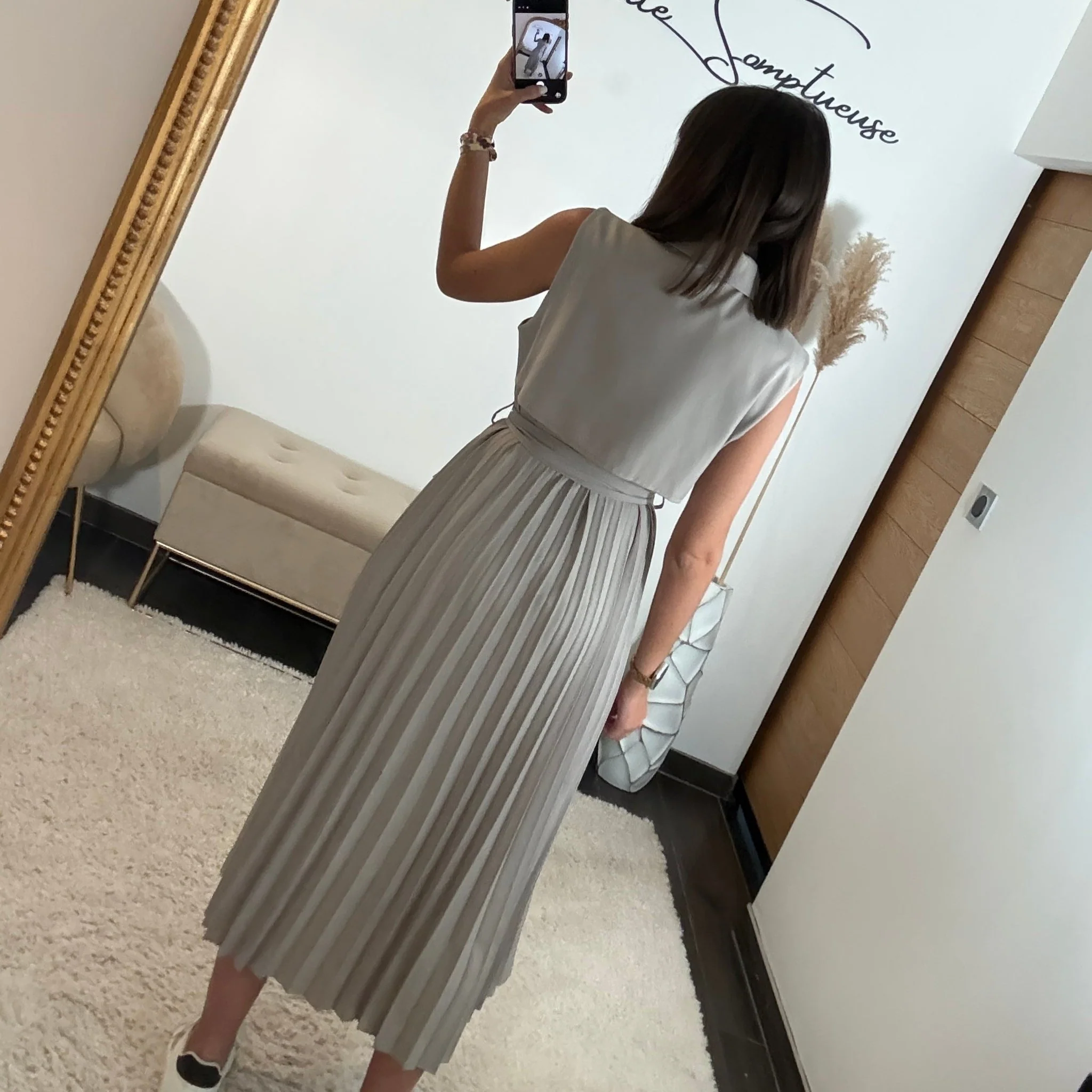 ROBE TAUPE HELENA - Image 2
