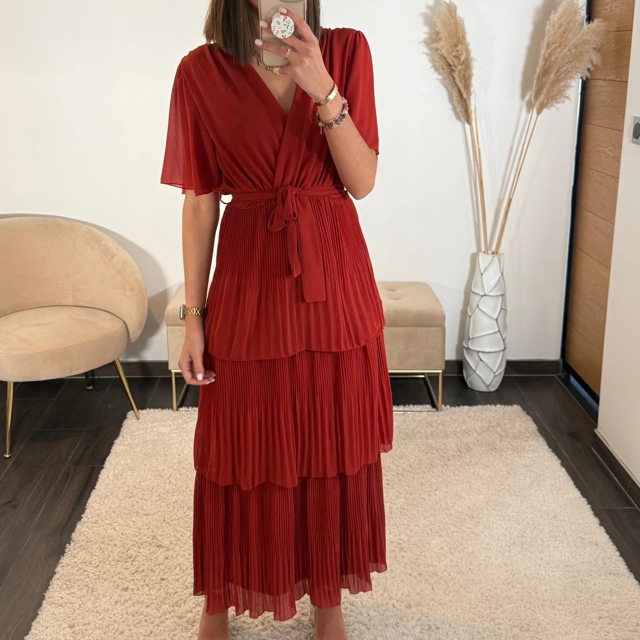 ROBE TERRACOTTA APPOLINE