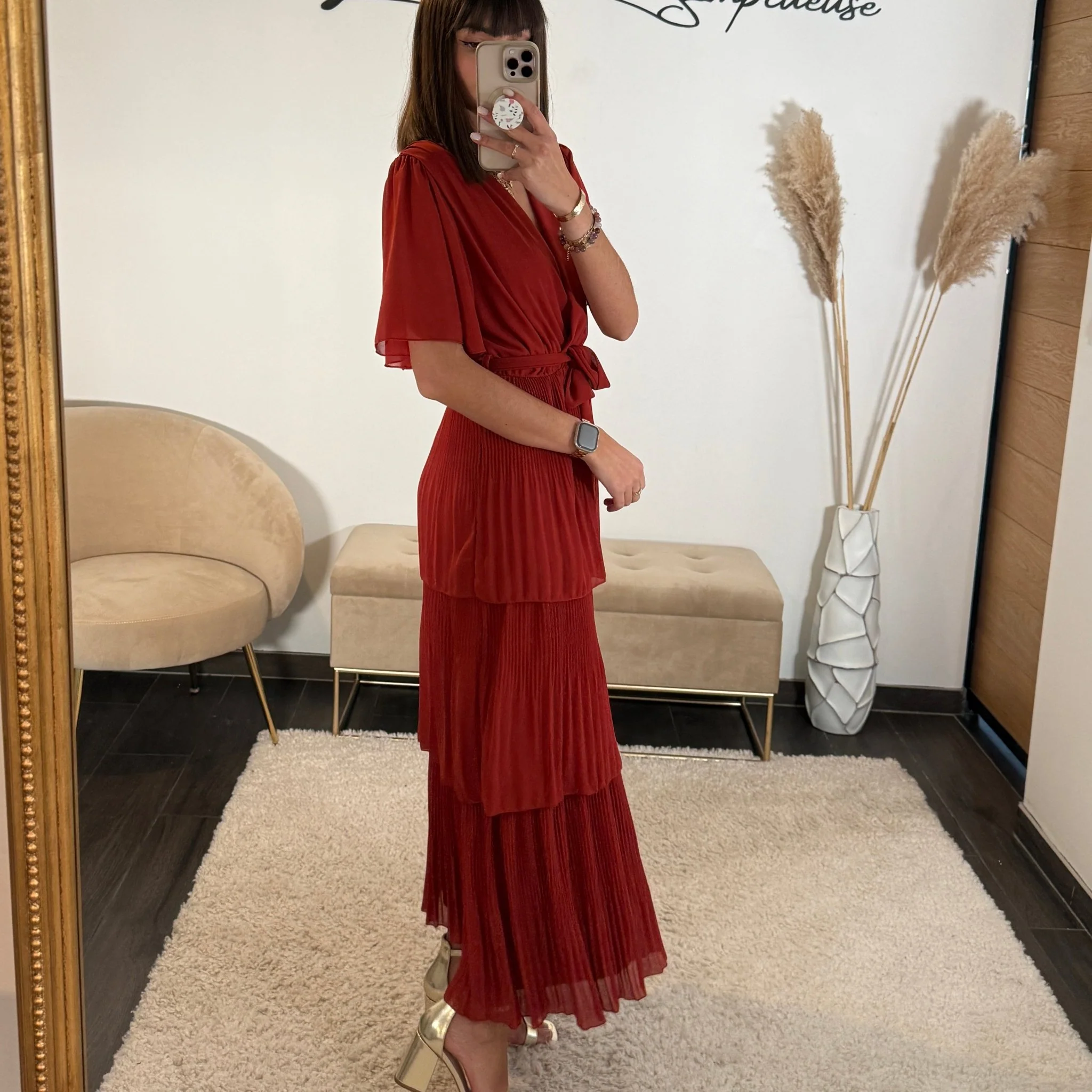 ROBE TERRACOTTA APPOLINE - Image 2