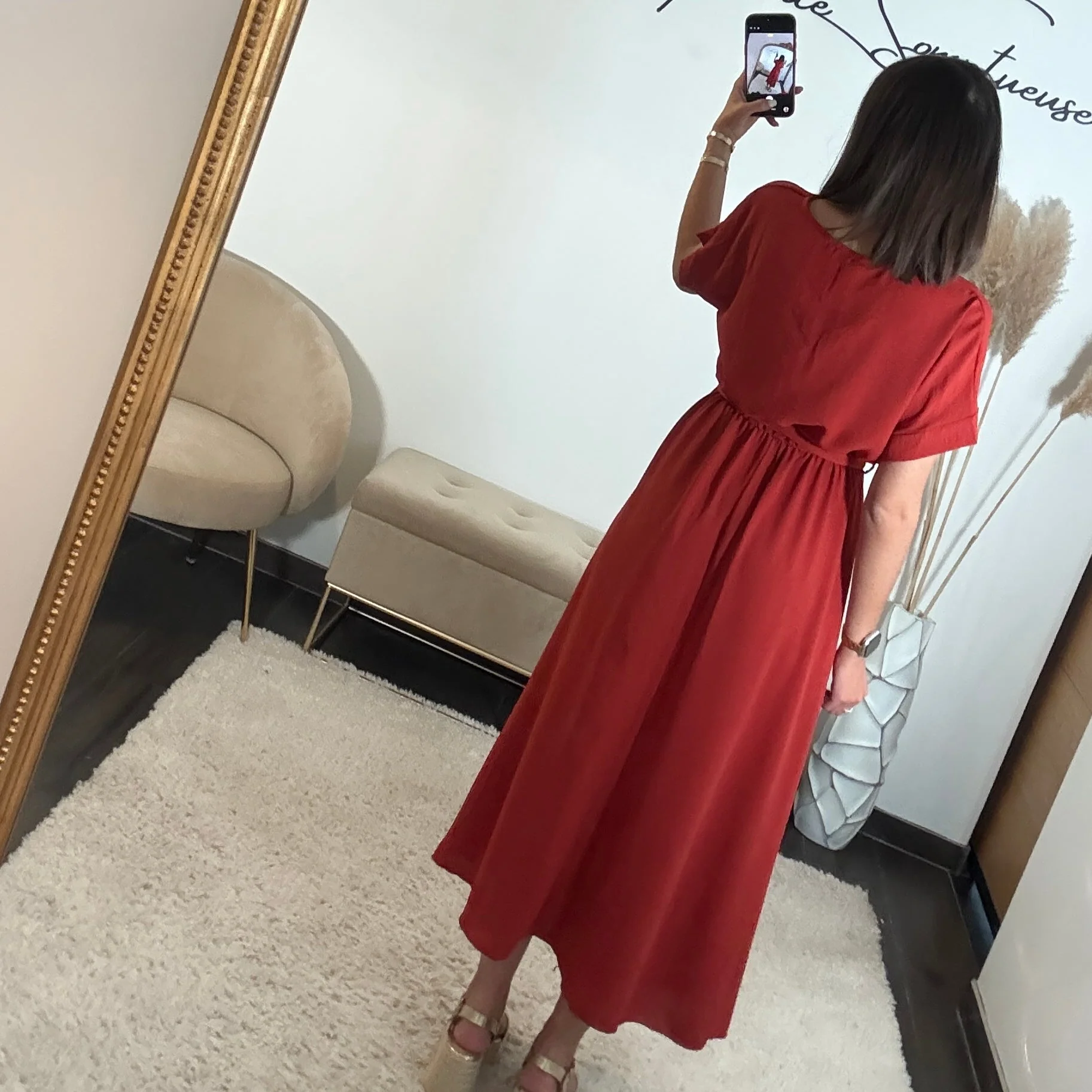 ROBE TERRACOTTA CHLOE - Image 4