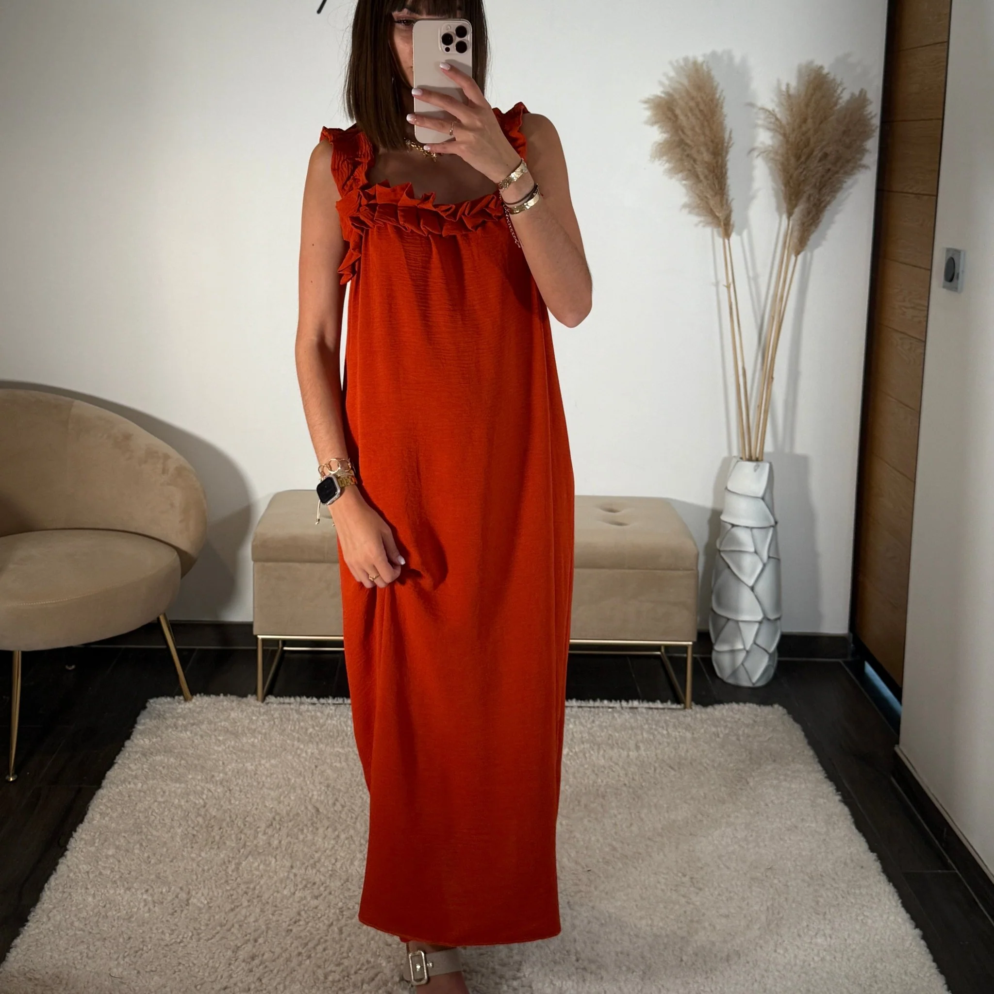 ROBE TERRACOTTA TANIA