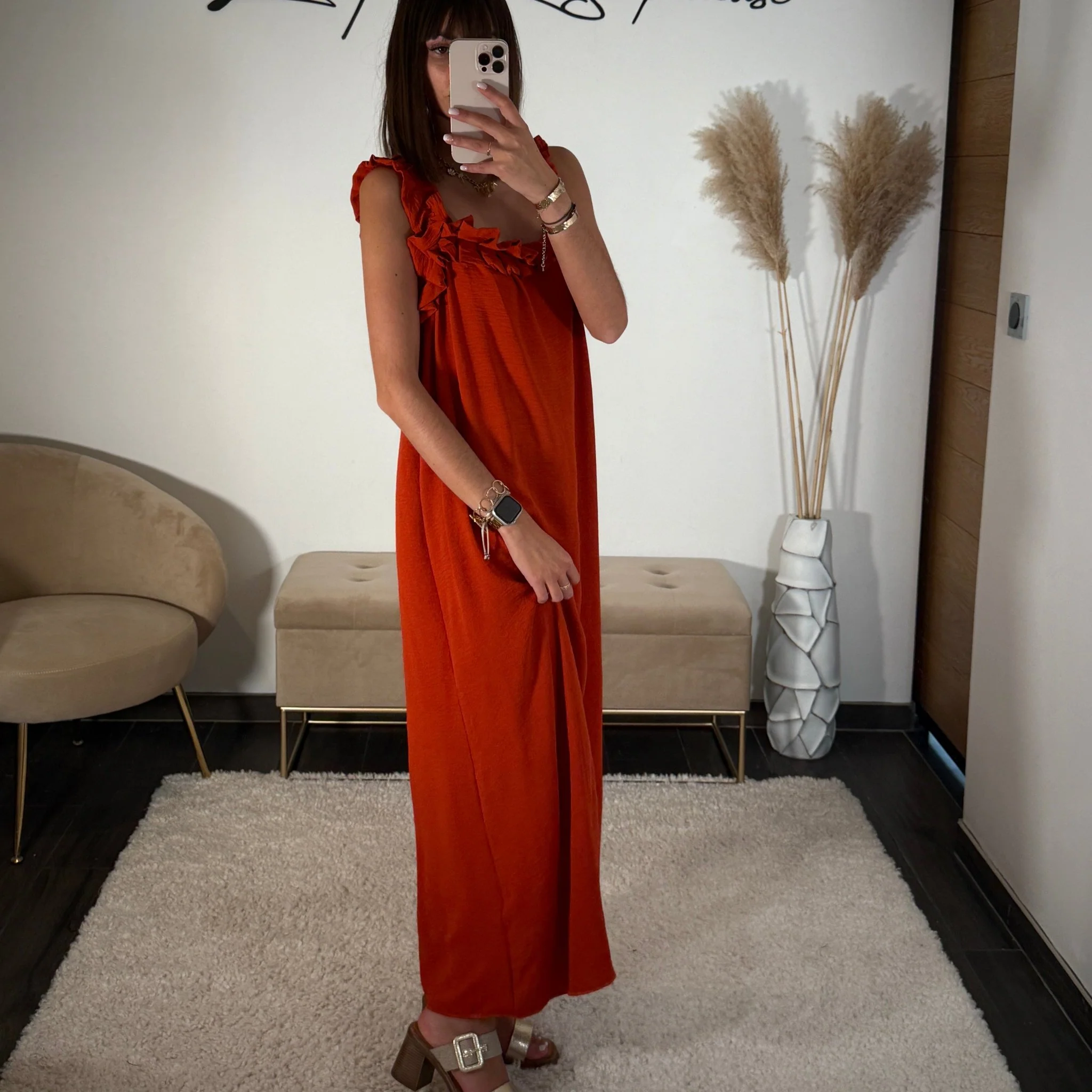 ROBE TERRACOTTA TANIA - Image 4