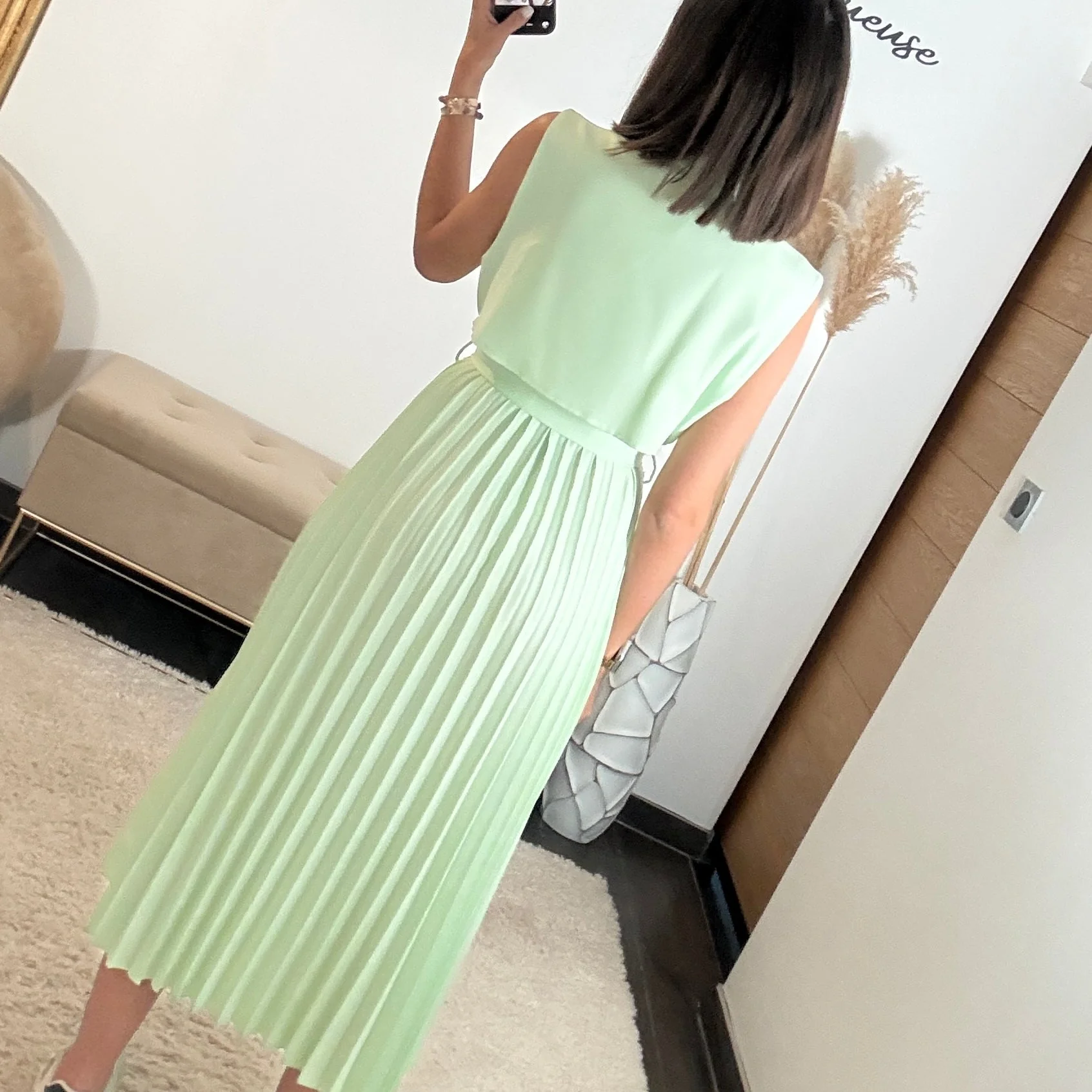 ROBE VERT D'EAU HELENA - Image 3