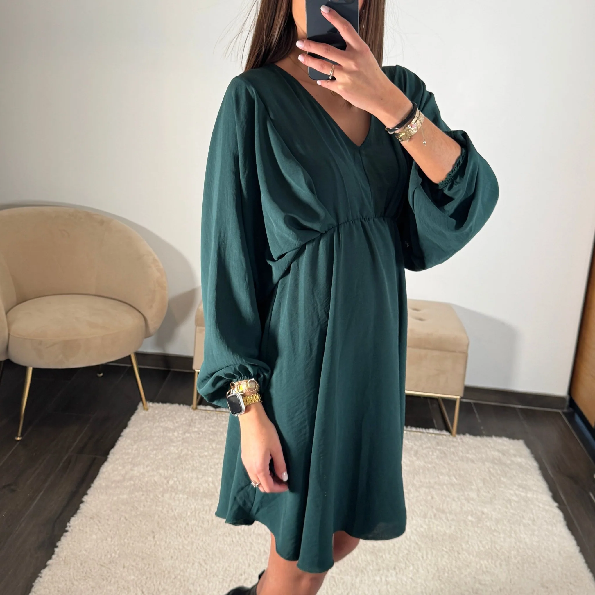 ROBE VERT SAPIN DOMITILLE - Image 4