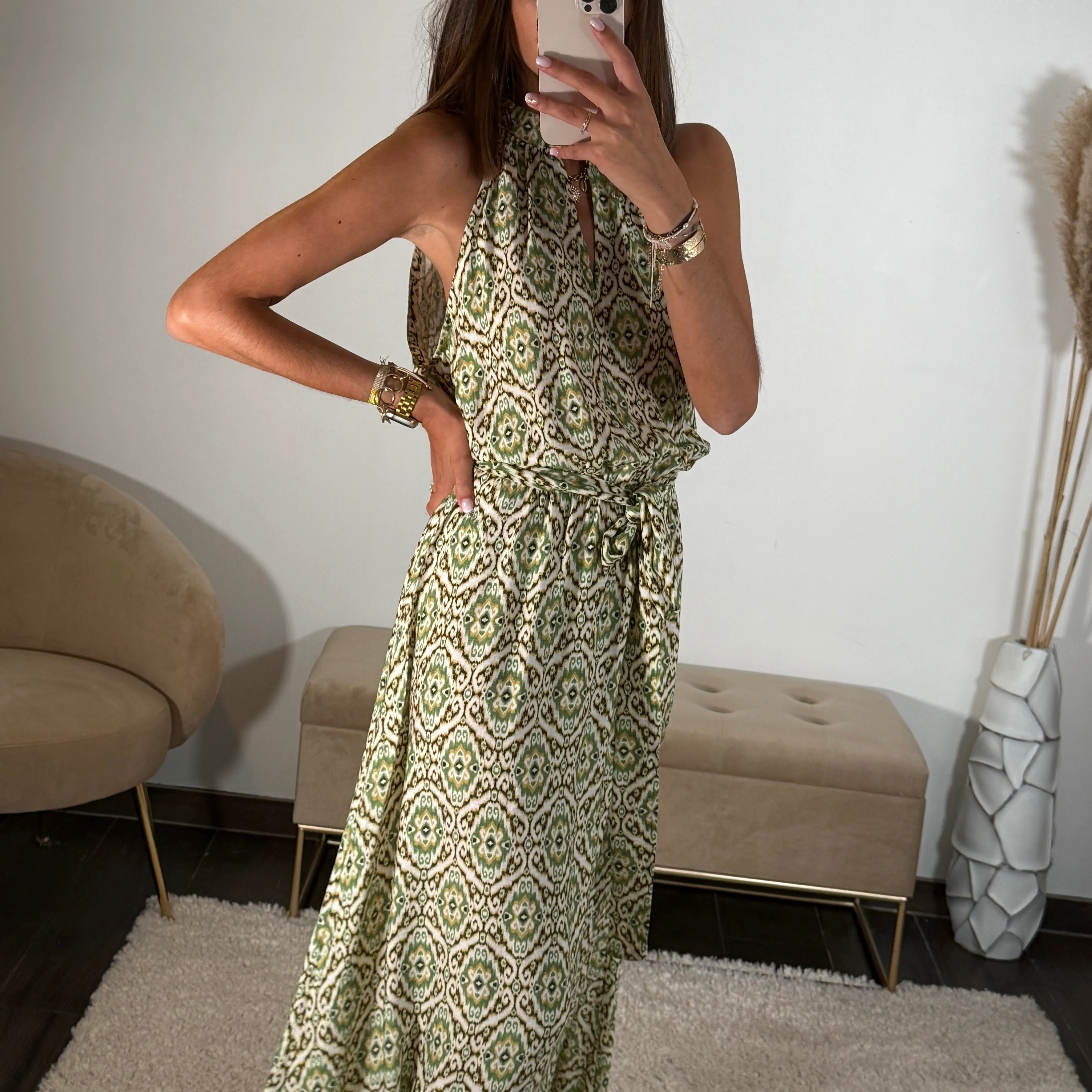 ROBE VERTE LUDIVINE - Image 4