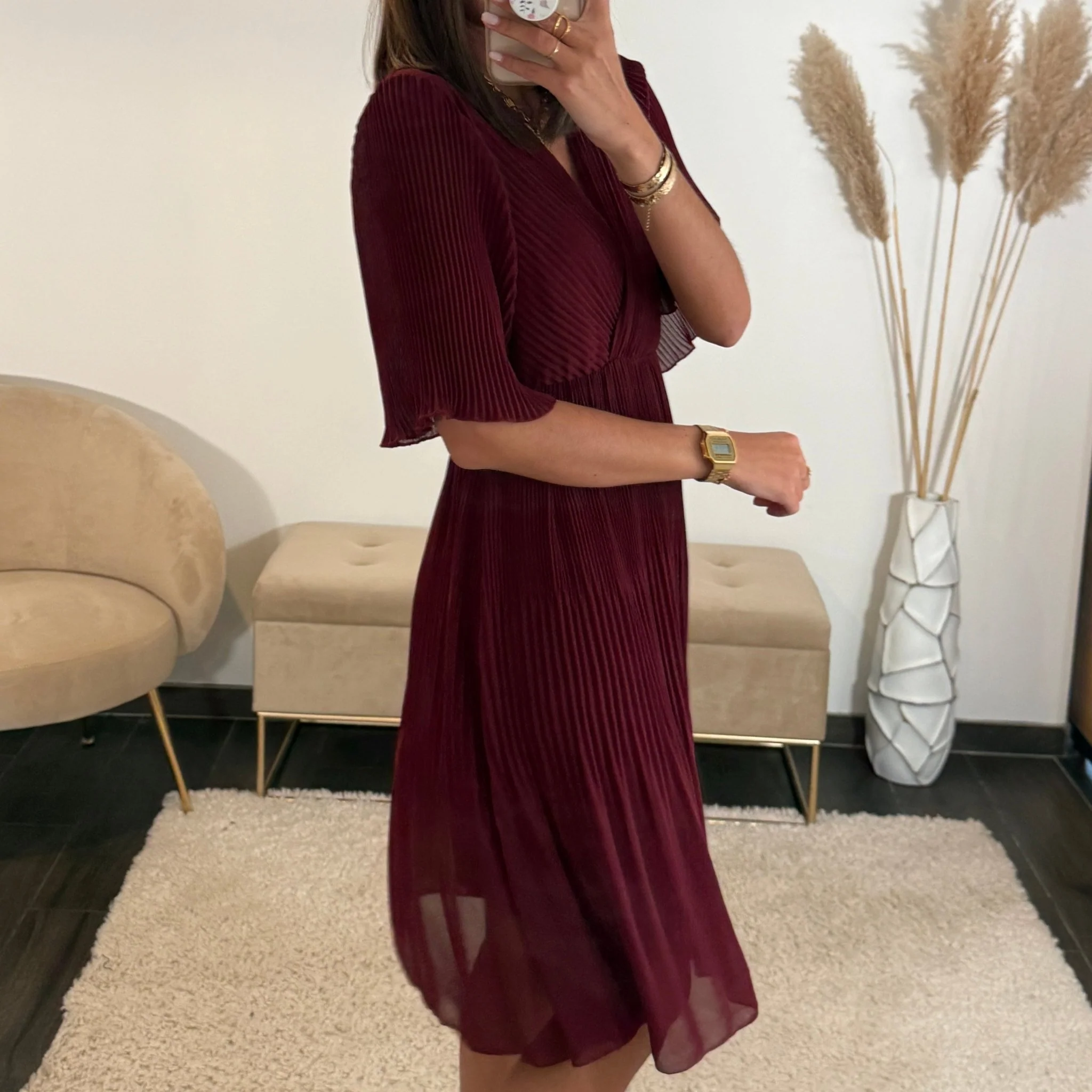 ROBE BORDEAUX HILONA - Image 2