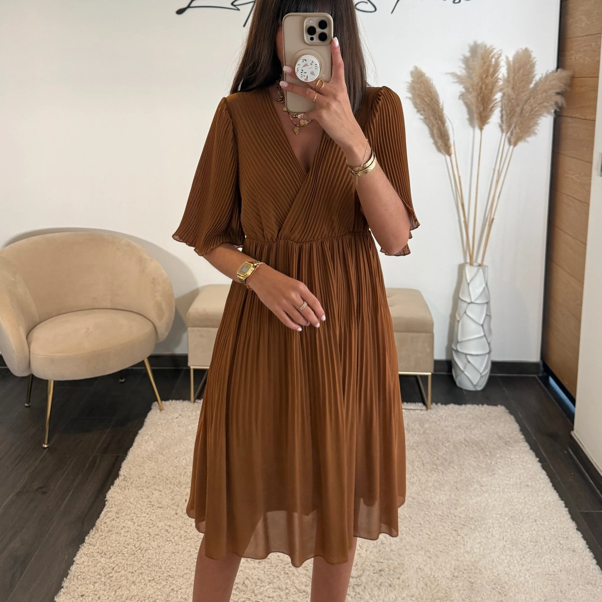 ROBE CAMEL HILONA