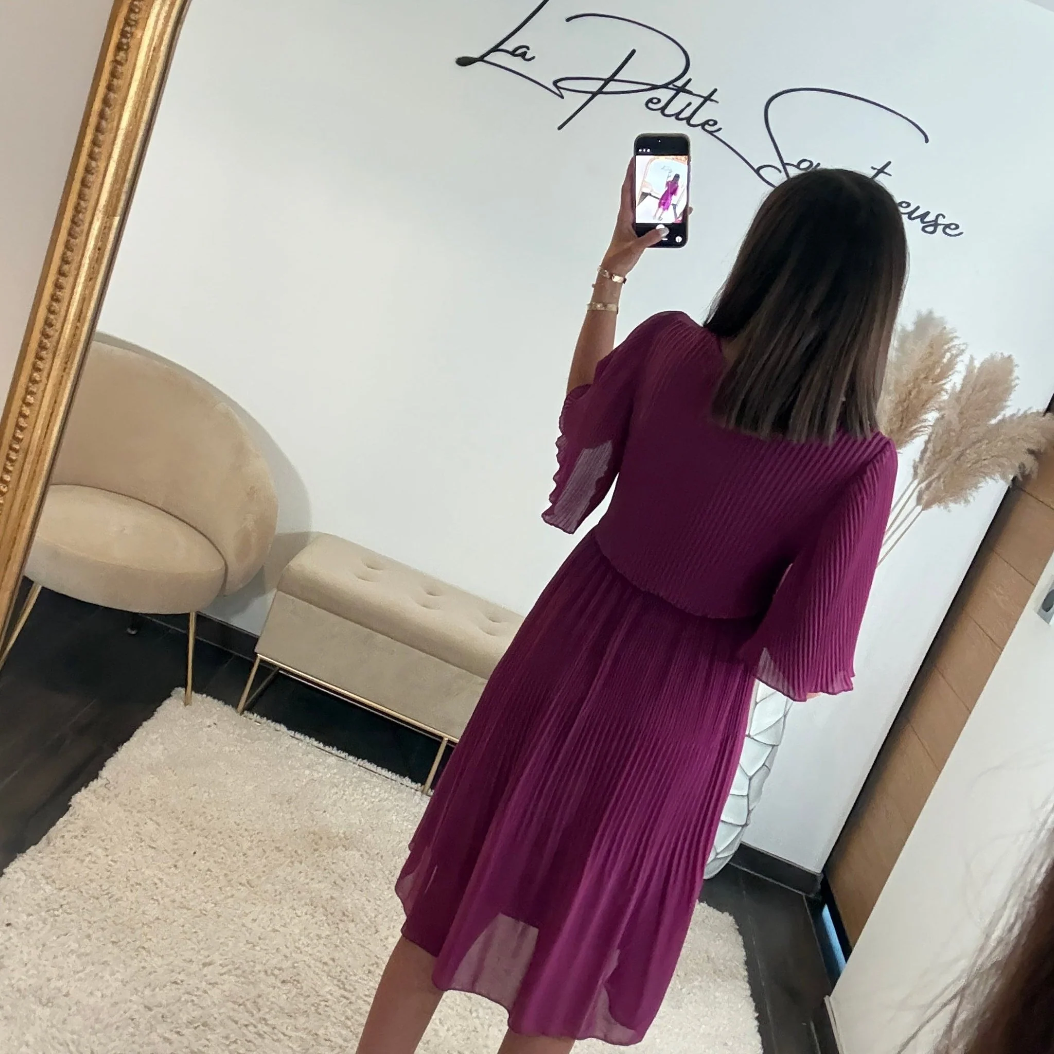 ROBE  PRUNE HILONA - Image 3