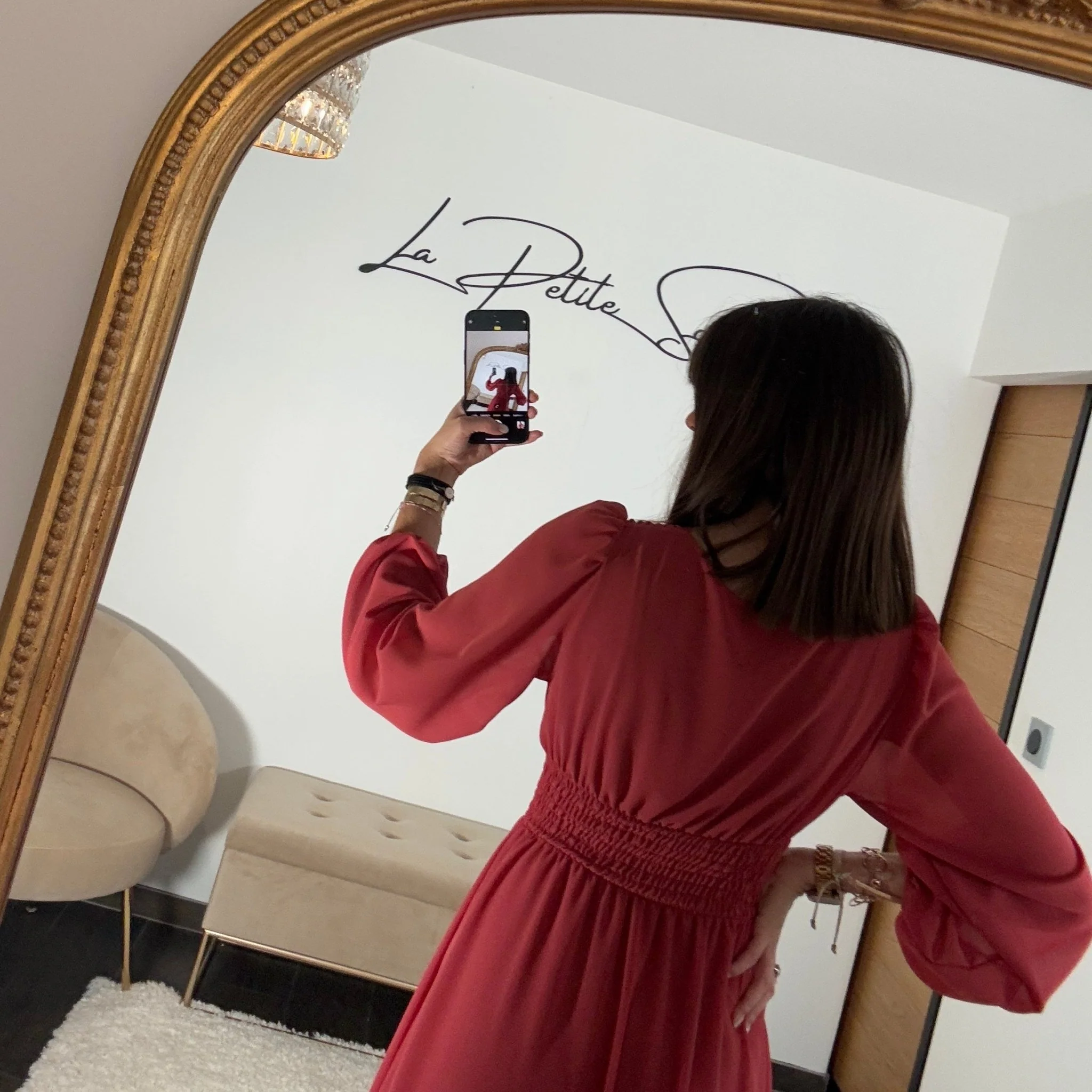 ROBE VIEUX ROSE FLUIDE MARTA - Image 4