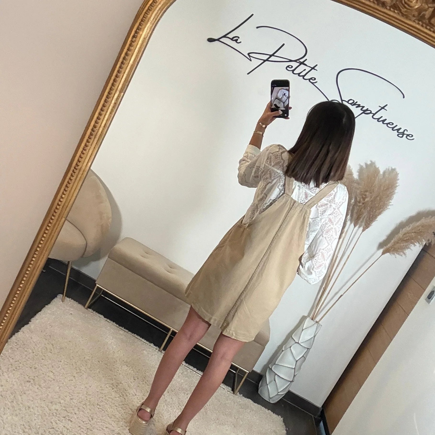 SALOPETTE BEIGE AGNES - Image 4