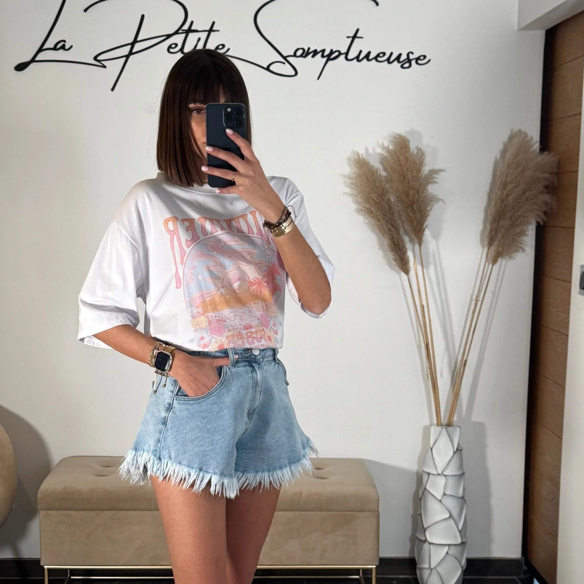 SHORT EN JEAN PATHY - Image 3