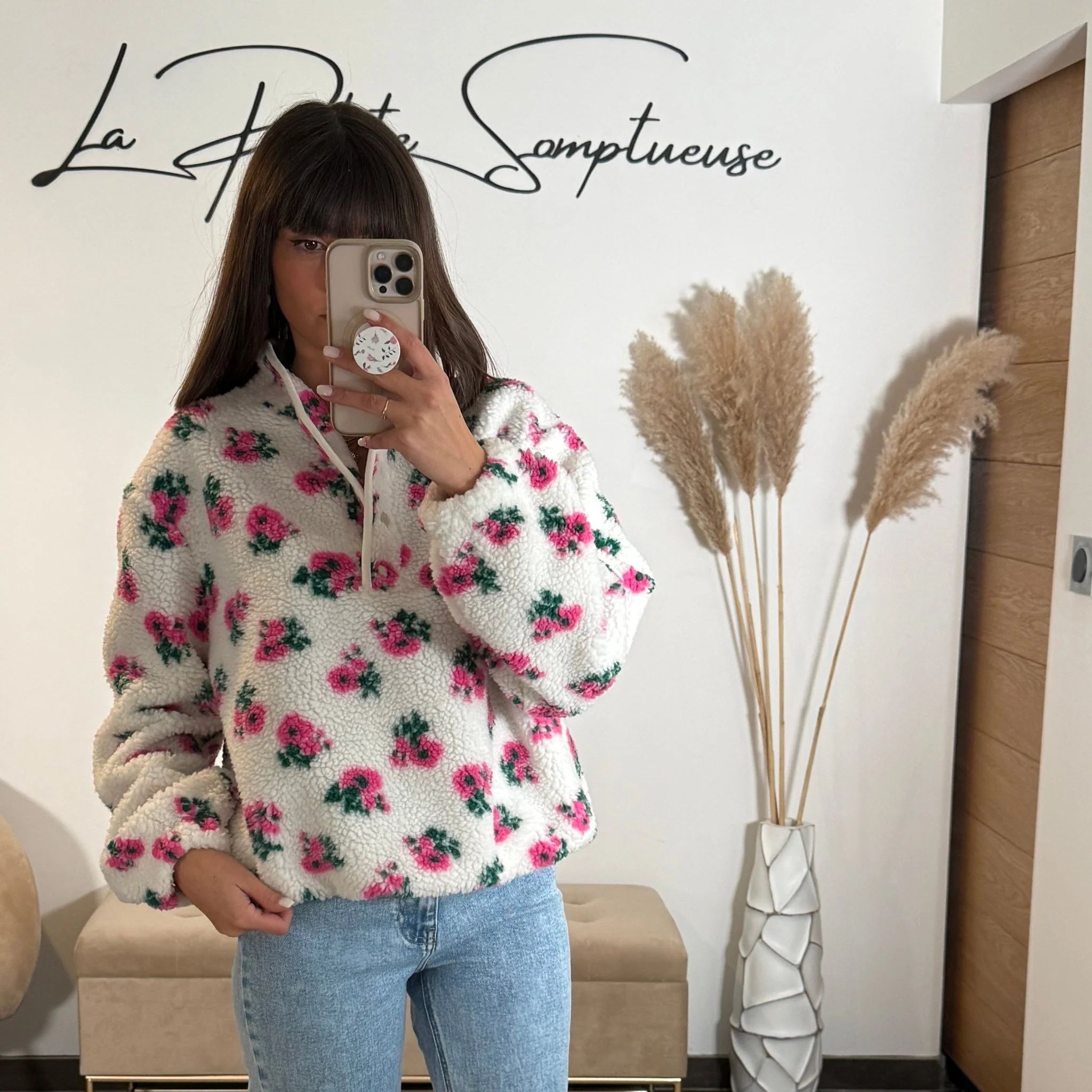 SWEAT POLAIRE FLOWERS - Image 2