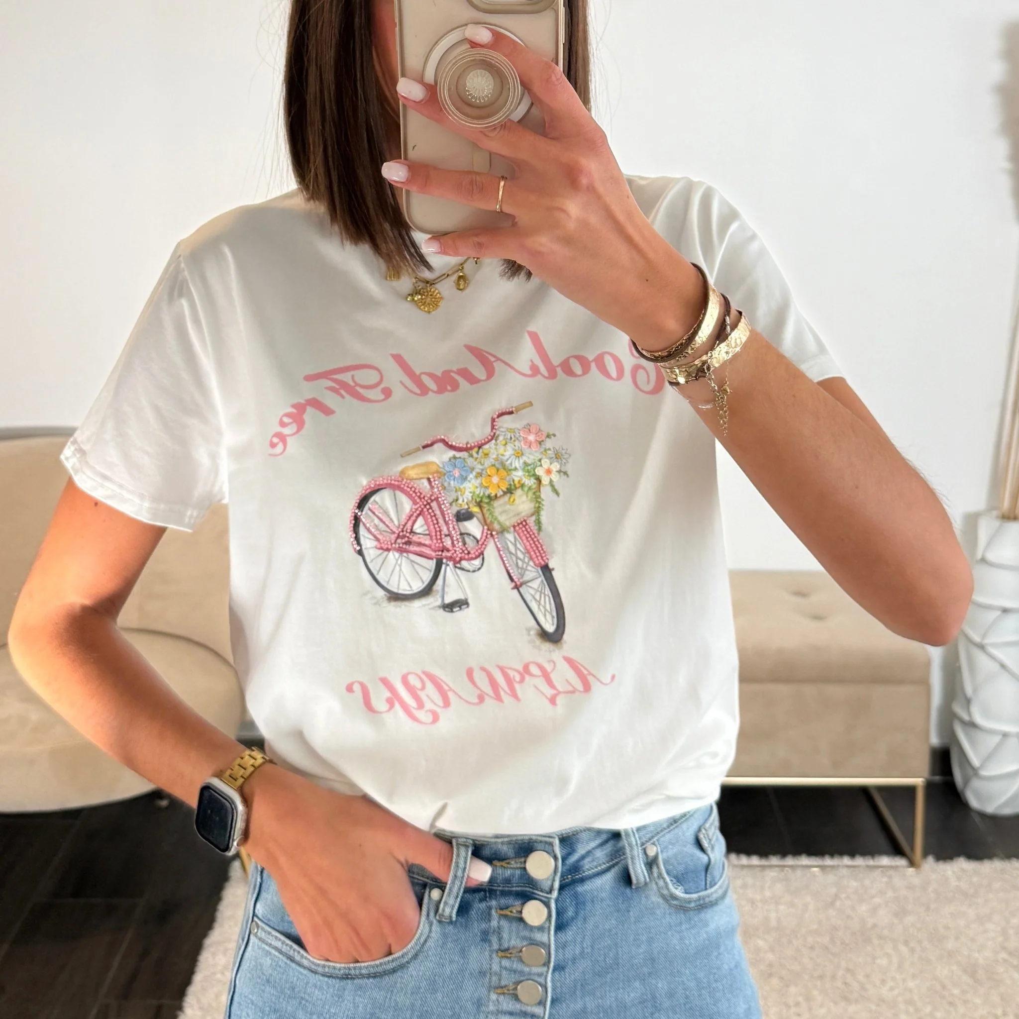 T-SHIRT BLANC ALWAYS