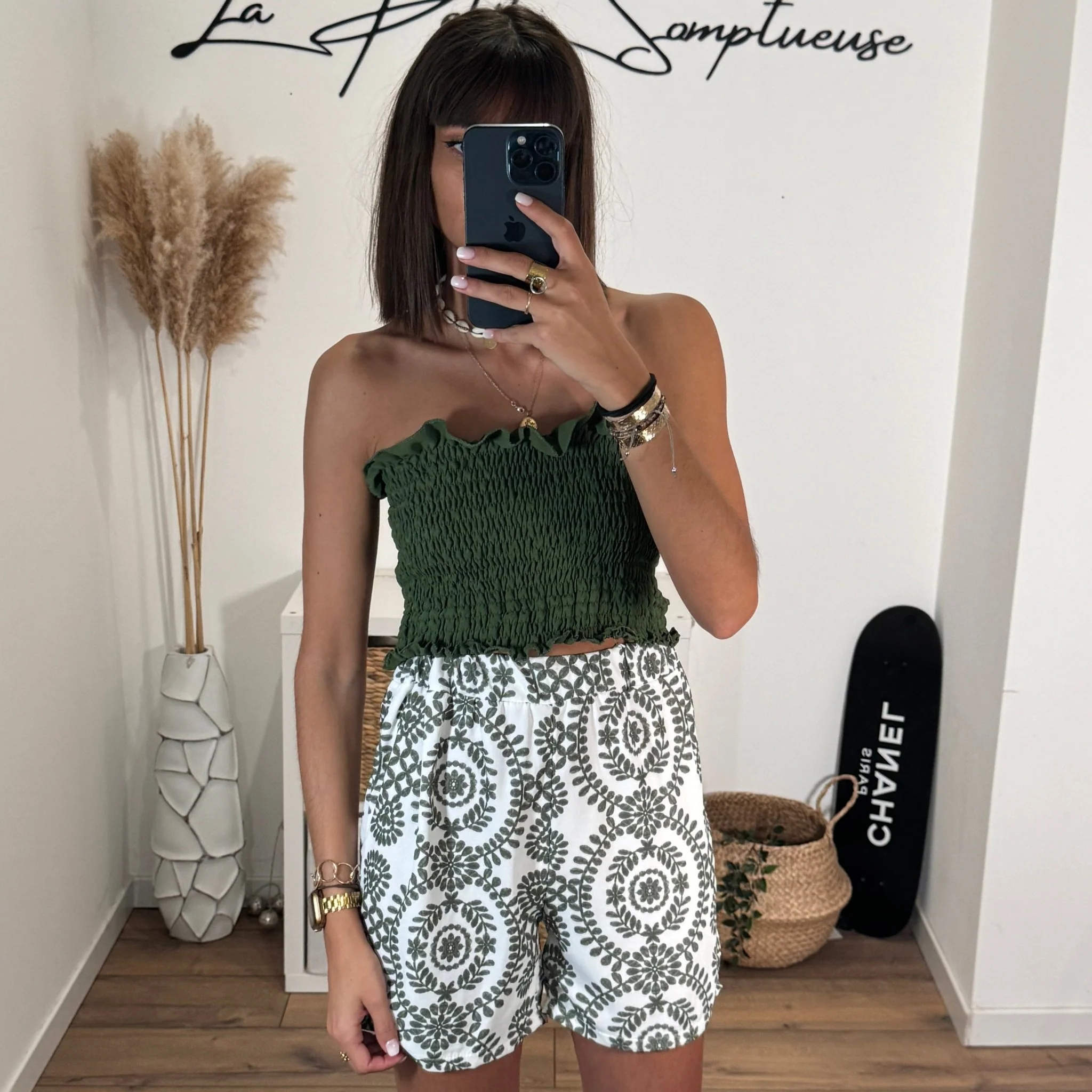 TOP BANDEAU KAKI - Image 3