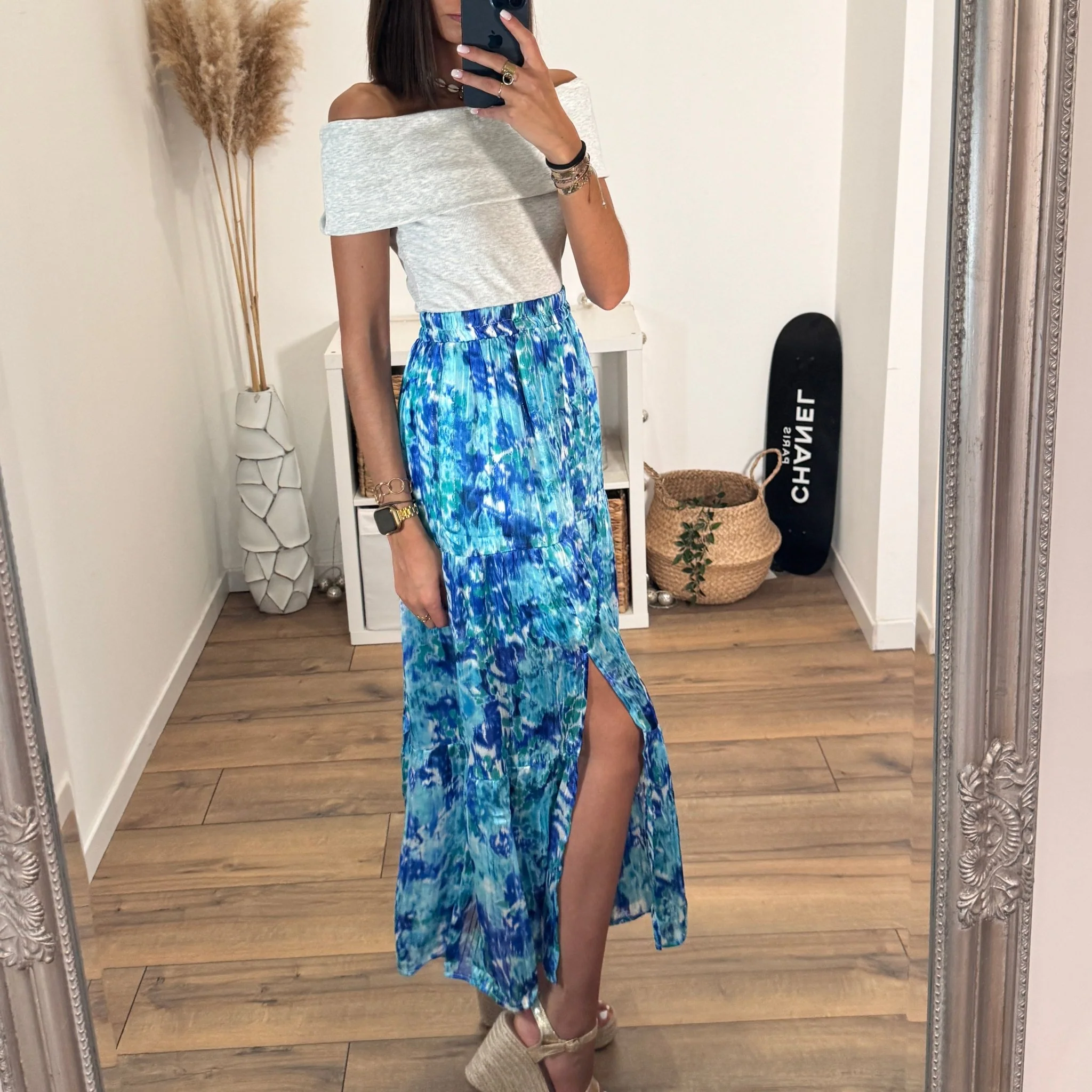 TOP BARDOT GREIGE ERYA - Image 2