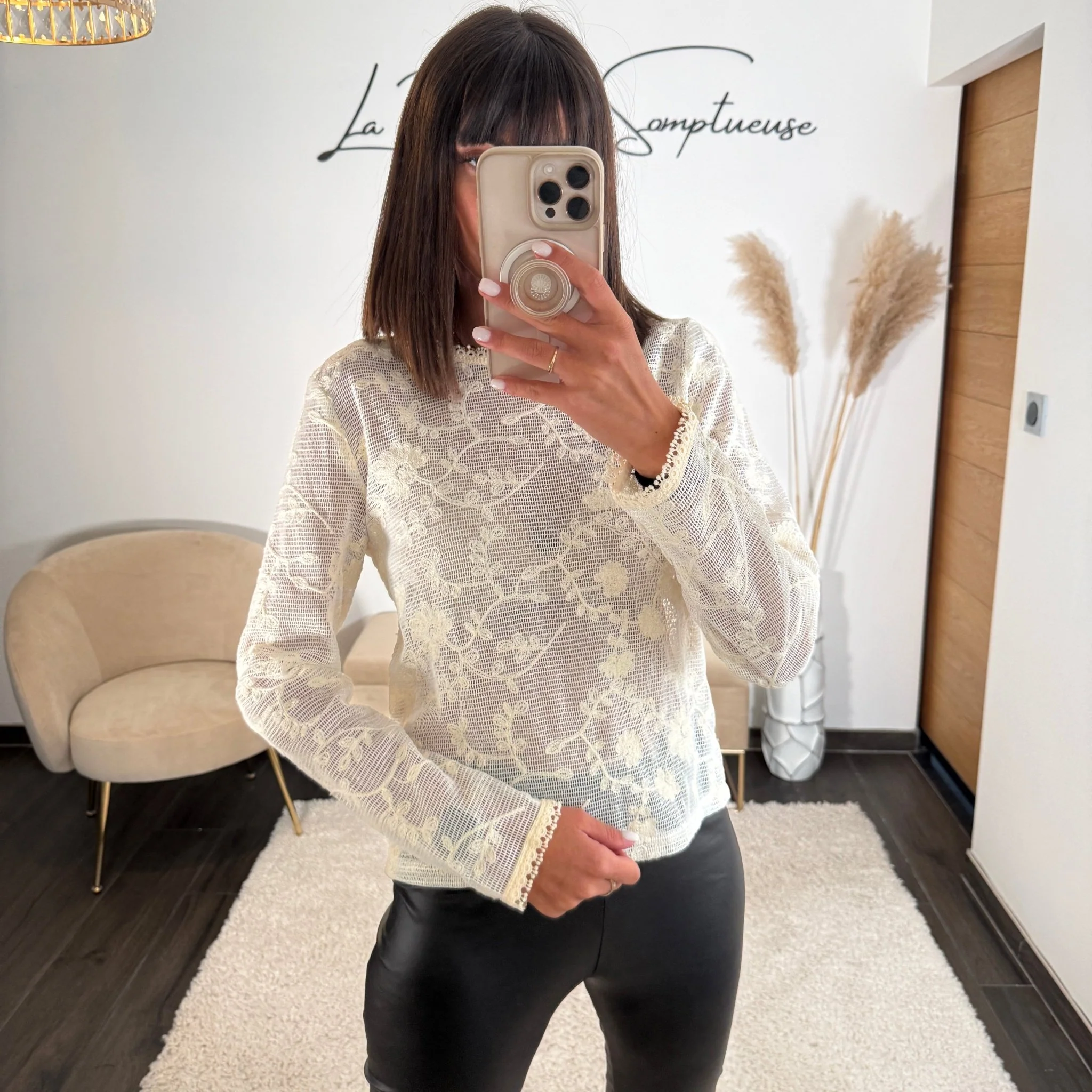 TOP BEIGE KARINA