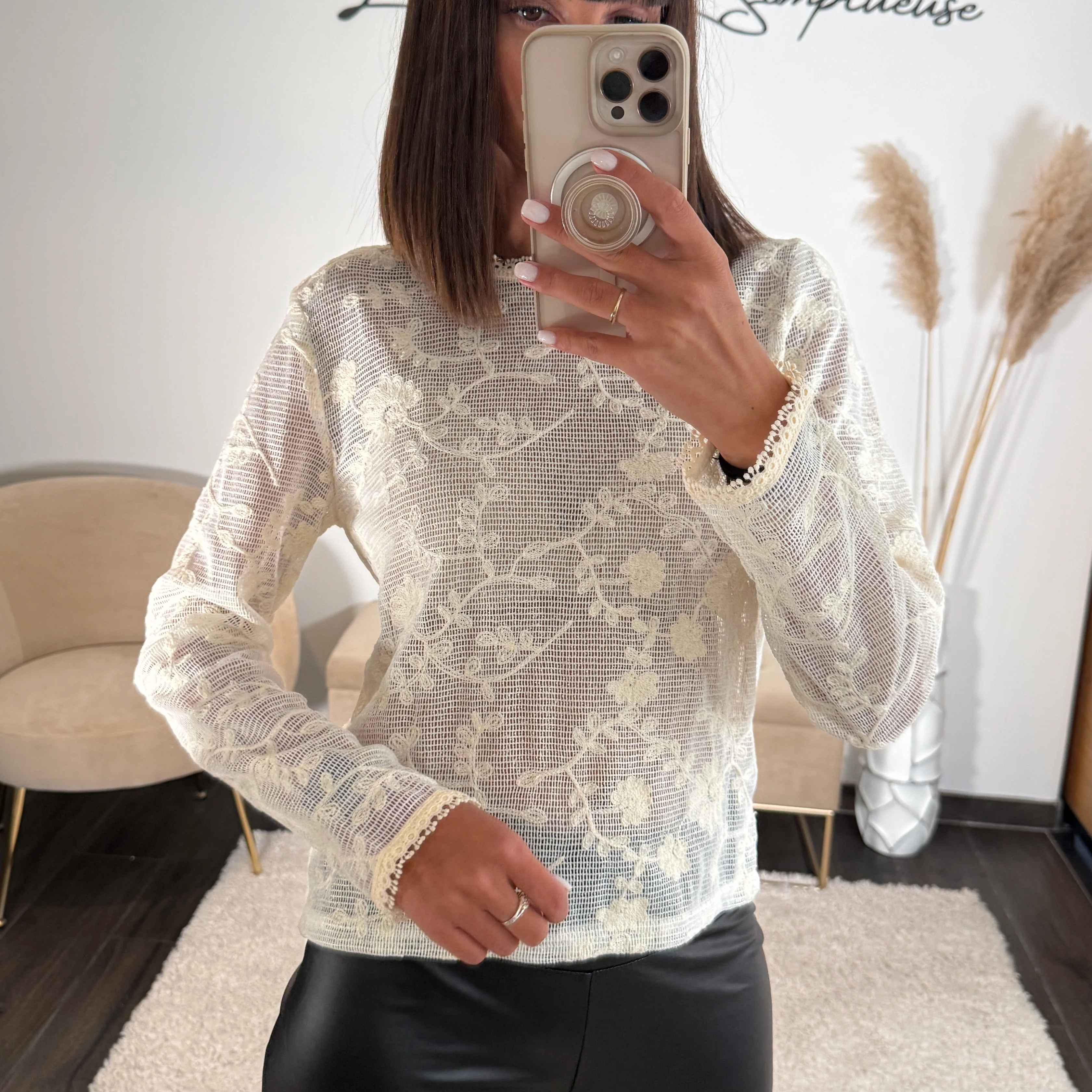 TOP BEIGE KARINA - Image 2