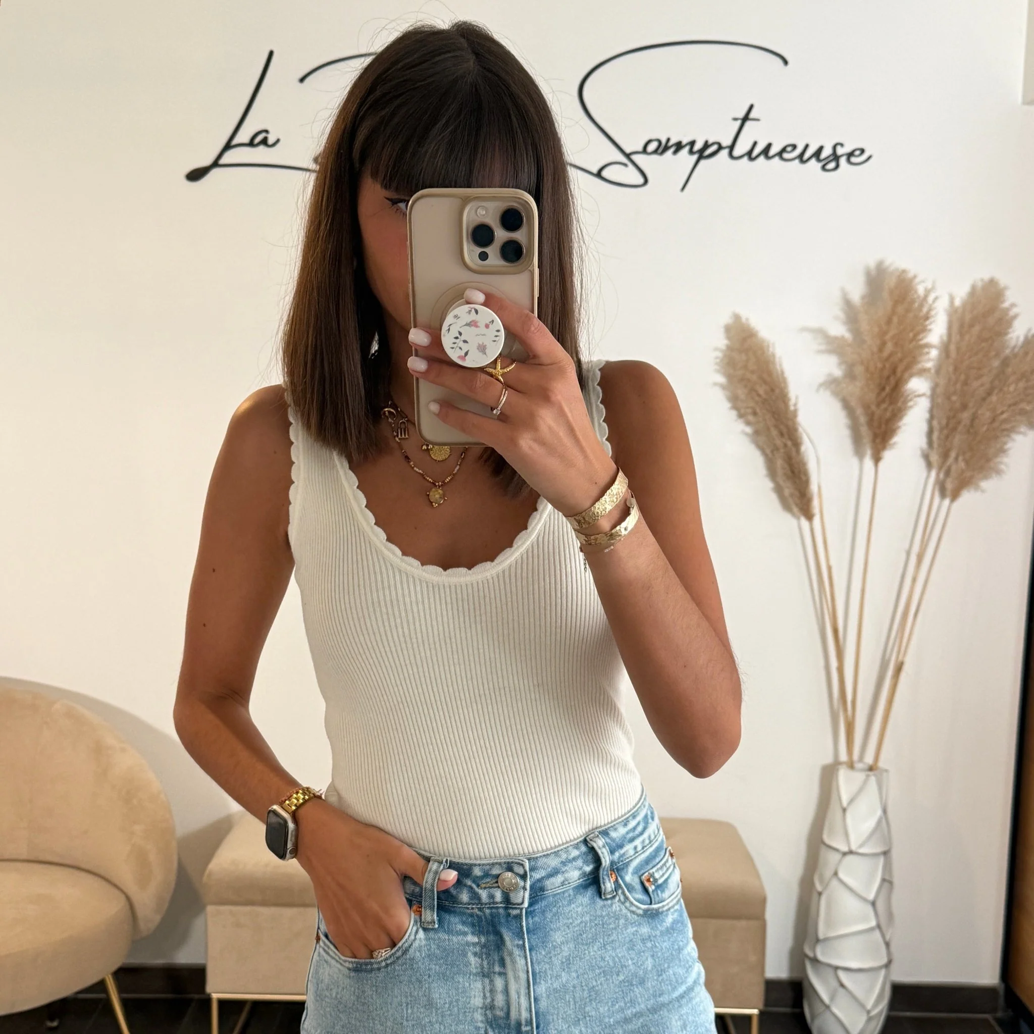 TOP BLANC ELORA
