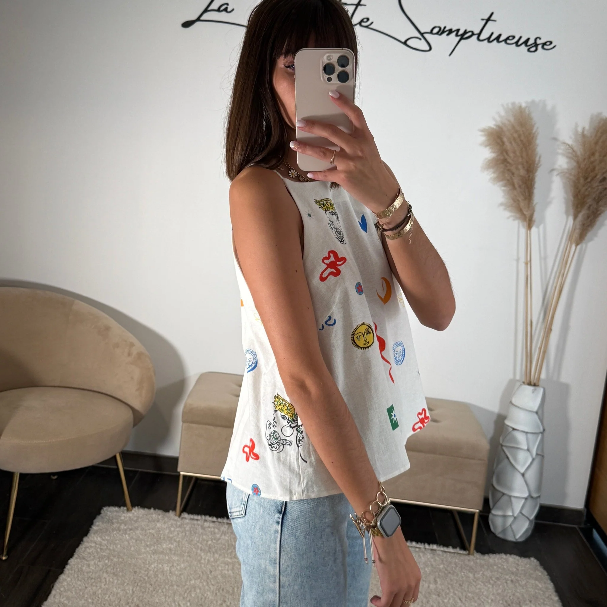 TOP BLANC SUMMER - Image 2