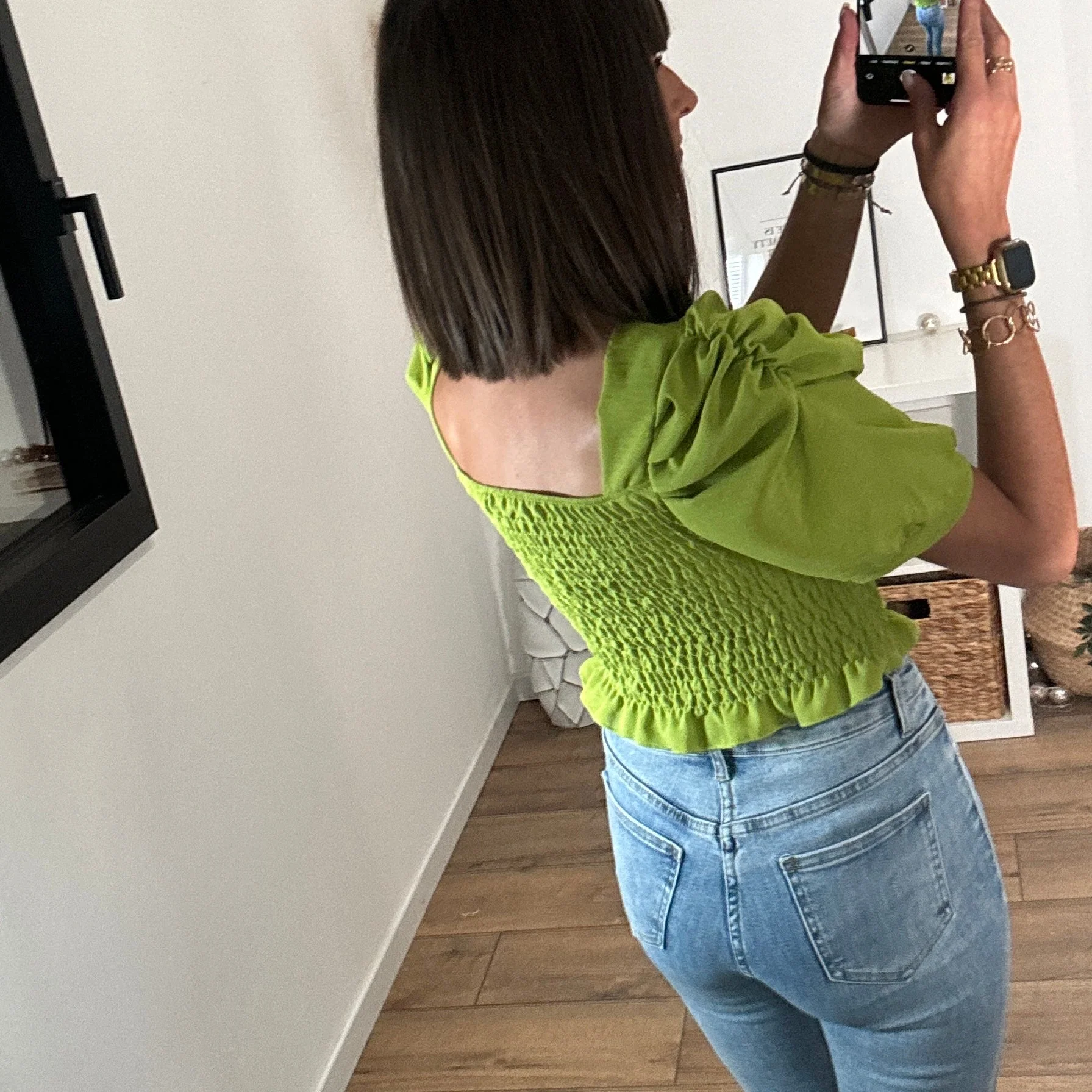 TOP VERT POMME CLEA - Image 2